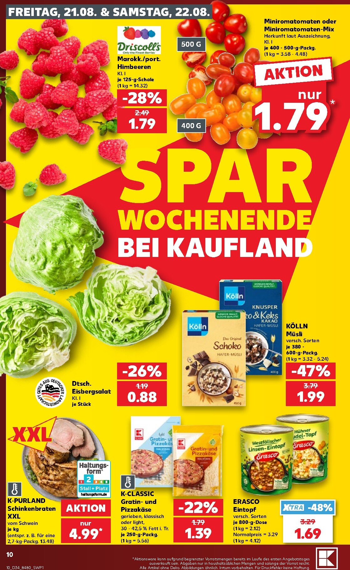 kaufland - Kaufland Prospekt nächste Woche – von Donnerstag 20.08.2026 bis Mittwoch 26.08.2026 - page: 10
