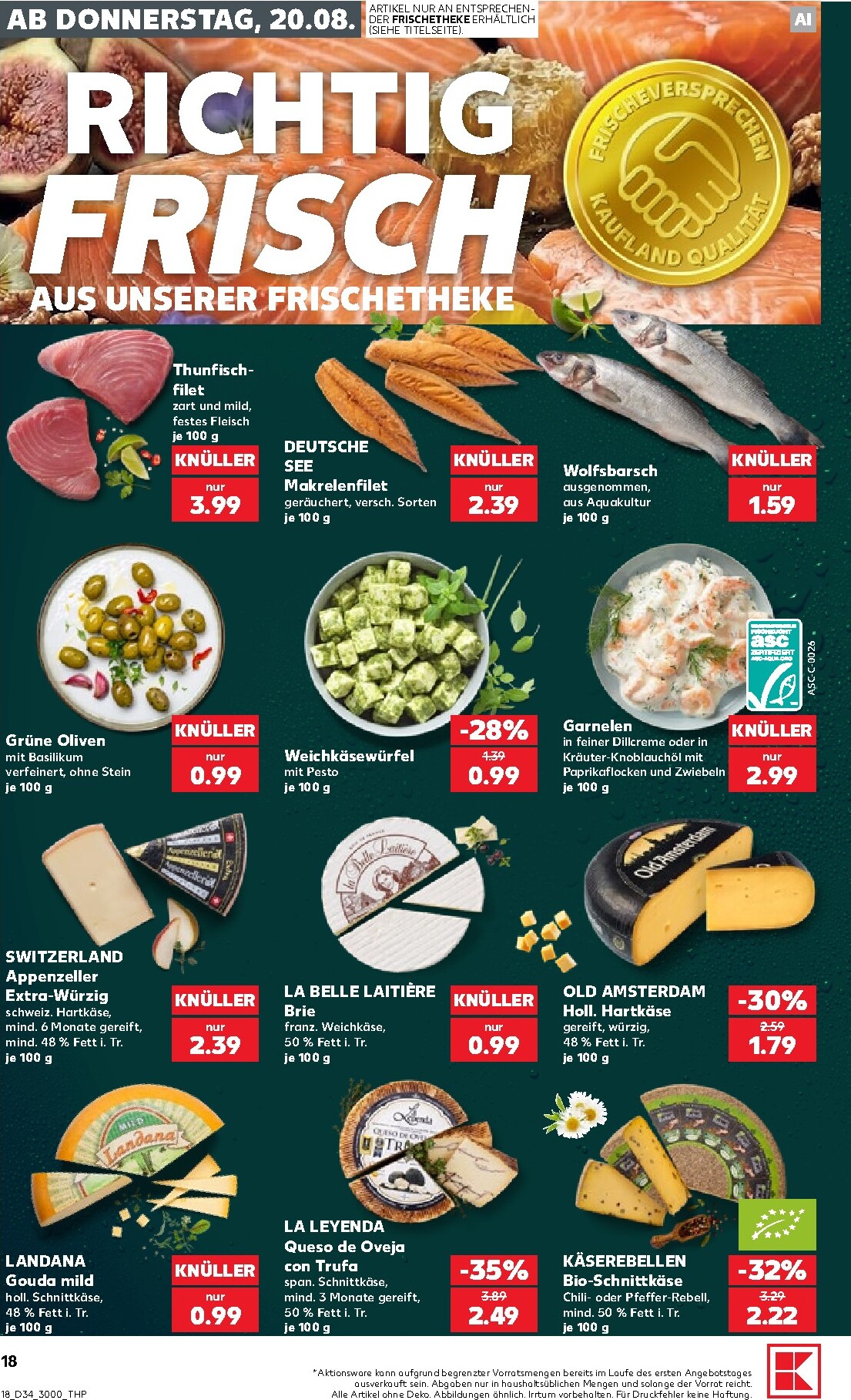 kaufland - Kaufland Prospekt nächste Woche – von Donnerstag 20.08.2026 bis Mittwoch 26.08.2026 - page: 18