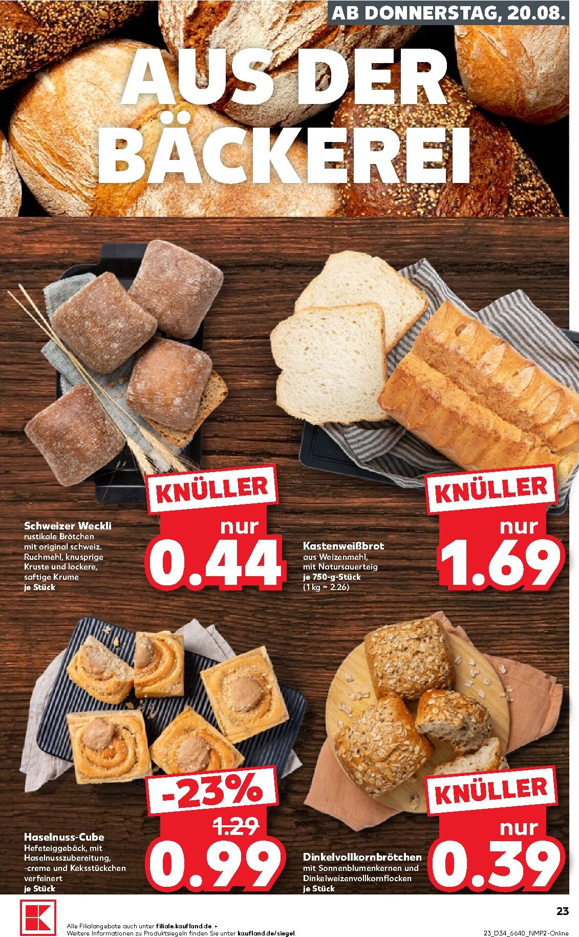 kaufland - Kaufland Prospekt nächste Woche – von Donnerstag 20.08.2026 bis Mittwoch 26.08.2026 - page: 23