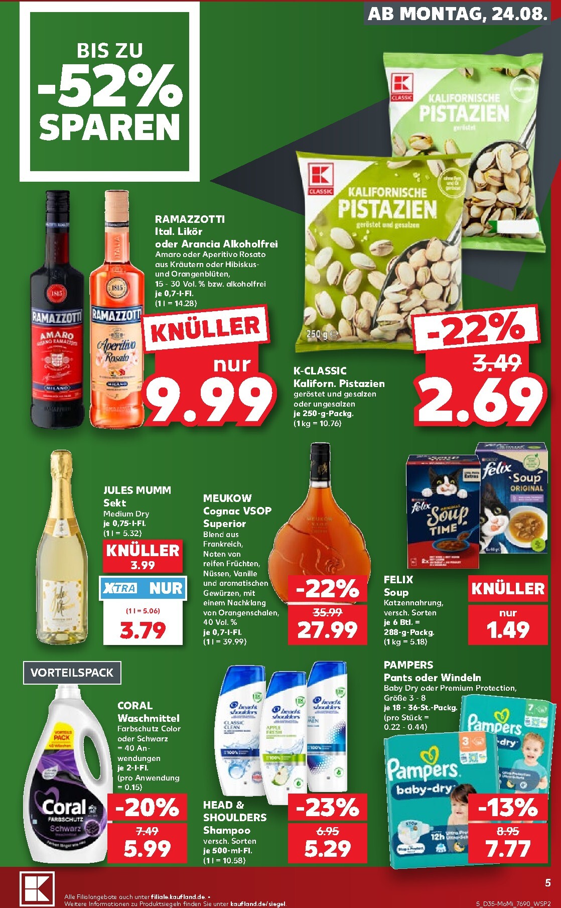 kaufland - Kaufland - Richtig Sparen Prospekt nächste Woche – von Montag 24.08.2026 bis Mittwoch 26.08.2026 - page: 5
