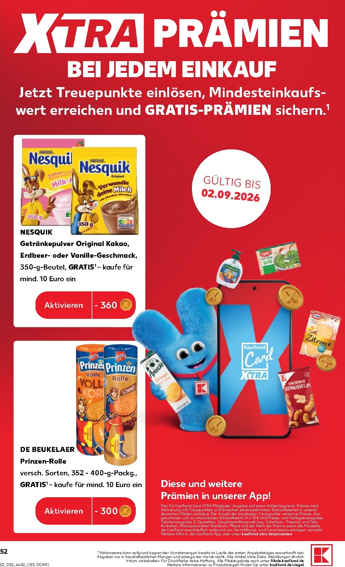 kaufland - Kaufland Prospekt nächste Woche – von Donnerstag 27.08.2026 bis Mittwoch 02.09.2026 - page: 52