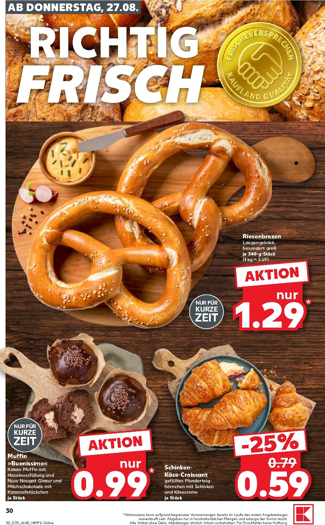 kaufland - Kaufland Prospekt nächste Woche – von Donnerstag 27.08.2026 bis Mittwoch 02.09.2026 - page: 30
