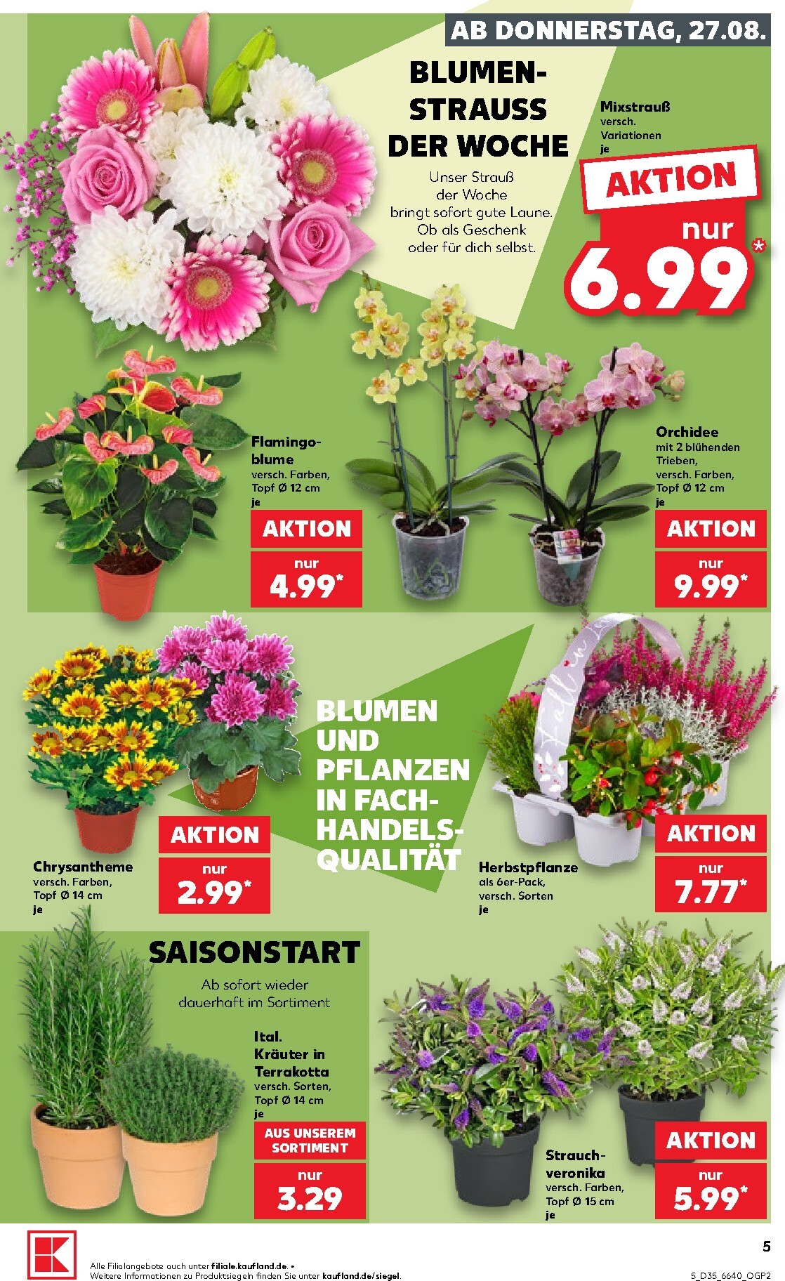 kaufland - Kaufland Prospekt nächste Woche – von Donnerstag 27.08.2026 bis Mittwoch 02.09.2026 - page: 5