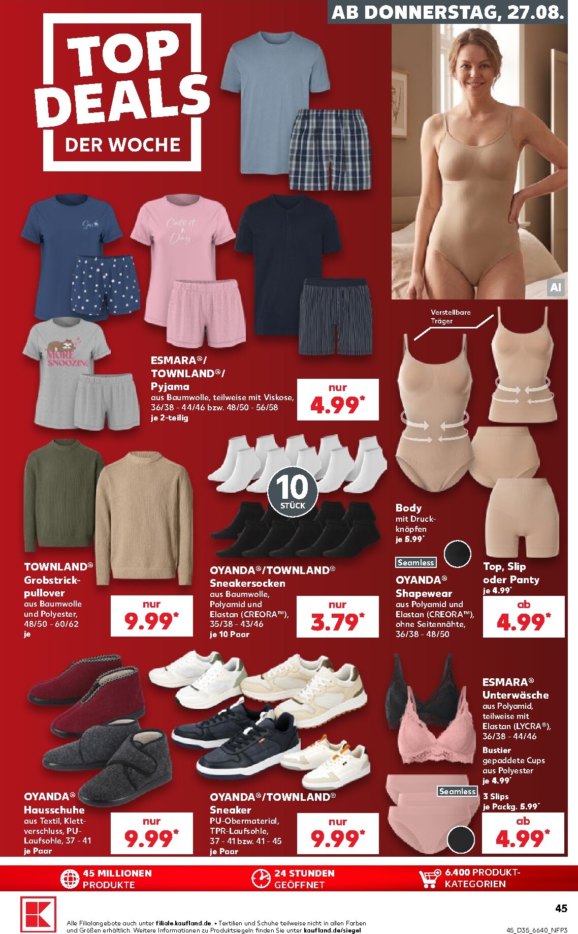 kaufland - Kaufland Prospekt nächste Woche – von Donnerstag 27.08.2026 bis Mittwoch 02.09.2026 - page: 45