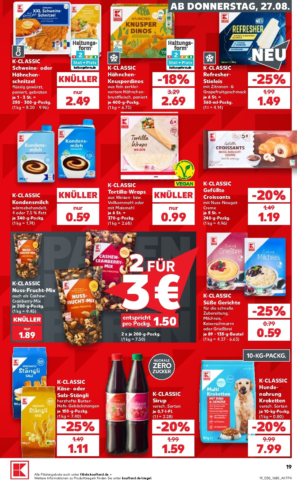 kaufland - Kaufland Prospekt nächste Woche – von Donnerstag 27.08.2026 bis Mittwoch 02.09.2026 - page: 19