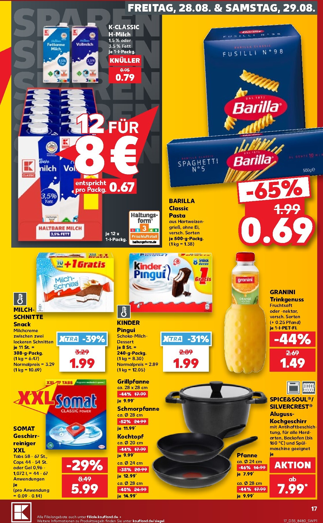 kaufland - Kaufland Prospekt nächste Woche – von Donnerstag 27.08.2026 bis Mittwoch 02.09.2026 - page: 17
