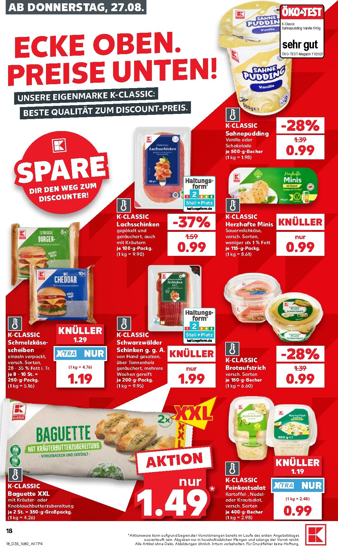 kaufland - Kaufland Prospekt nächste Woche – von Donnerstag 27.08.2026 bis Mittwoch 02.09.2026 - page: 18
