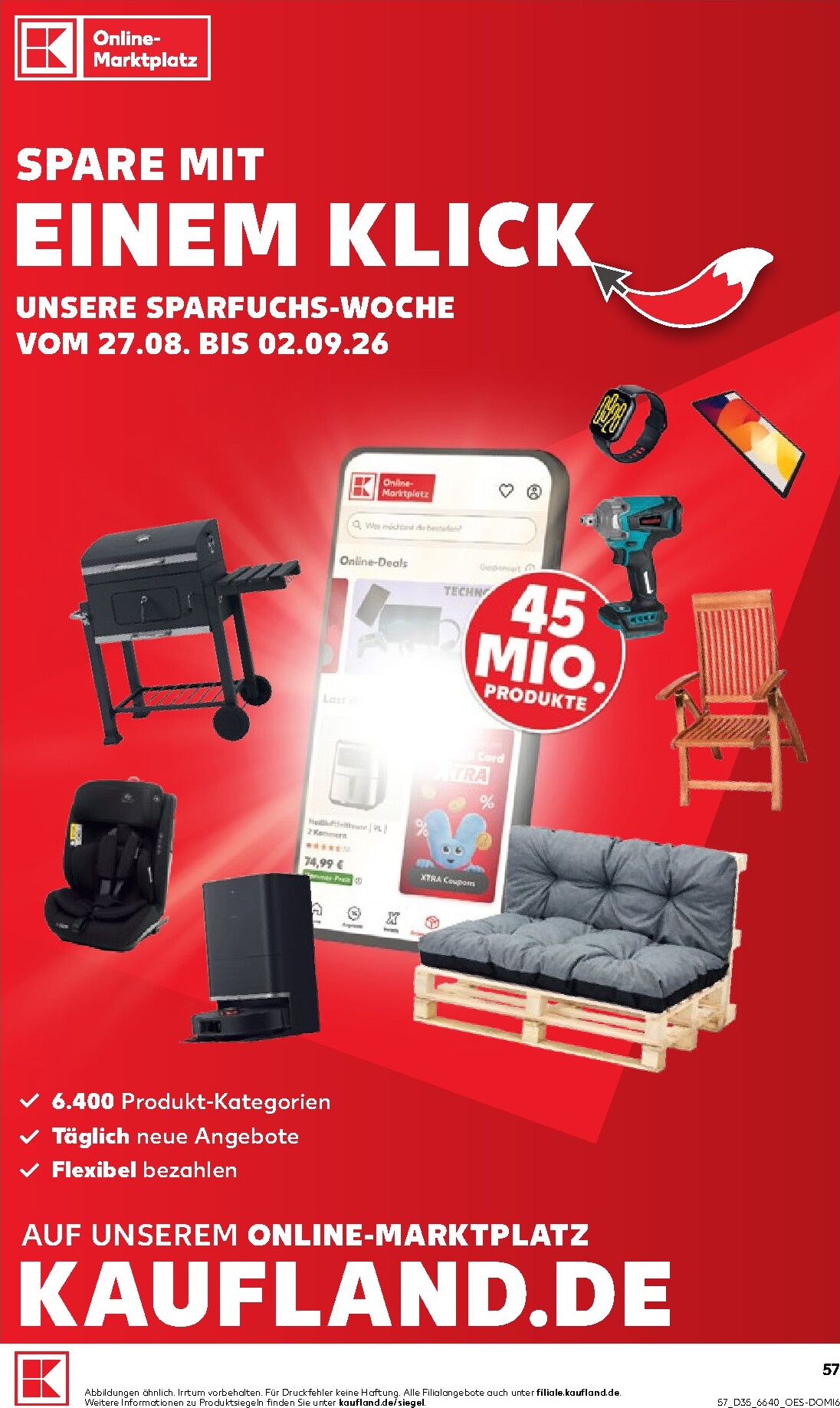 kaufland - Kaufland Prospekt nächste Woche – von Donnerstag 27.08.2026 bis Mittwoch 02.09.2026 - page: 57