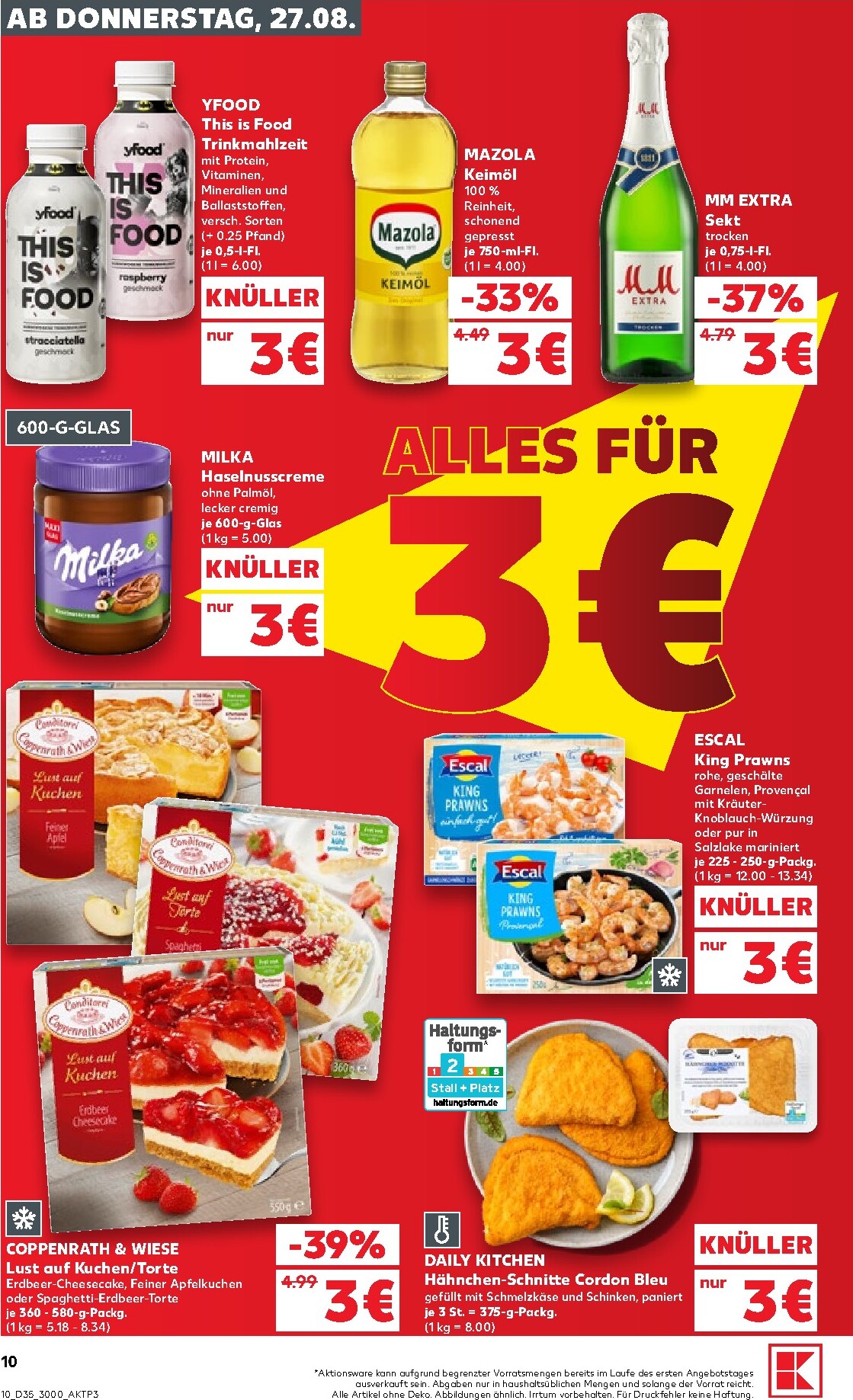kaufland - Kaufland Prospekt nächste Woche – von Donnerstag 27.08.2026 bis Mittwoch 02.09.2026 - page: 10