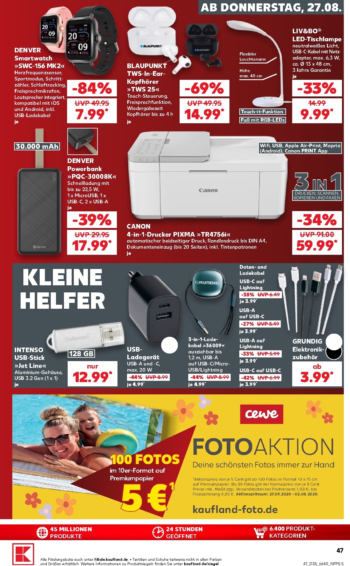 kaufland - Kaufland Prospekt nächste Woche – von Donnerstag 27.08.2026 bis Mittwoch 02.09.2026 - page: 47