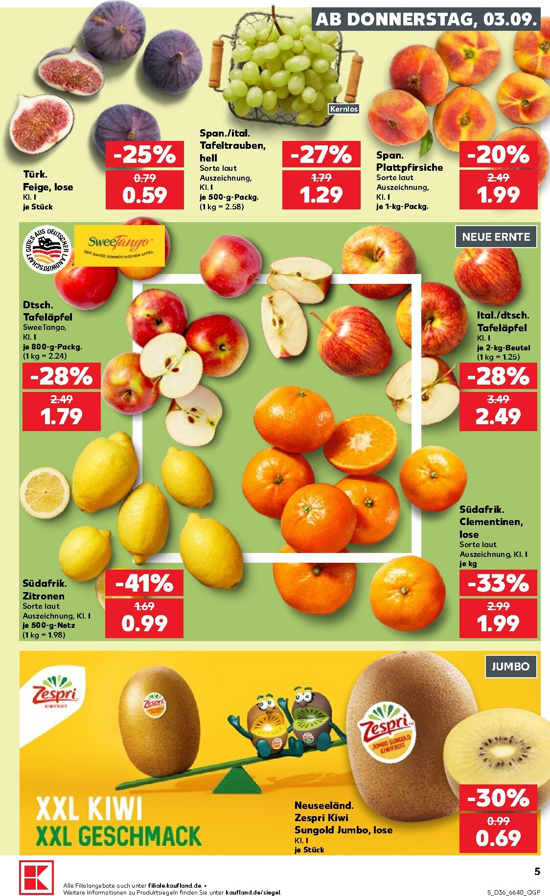kaufland - Kaufland Prospekt nächste Woche – von Donnerstag 03.09.2026 bis Mittwoch 09.09.2026 - page: 5