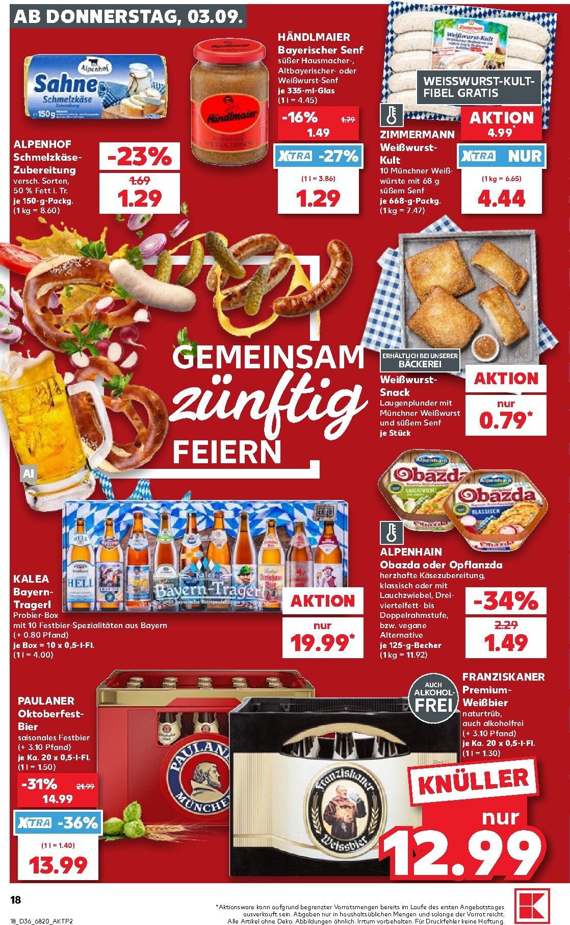 kaufland - Kaufland Prospekt nächste Woche – von Donnerstag 03.09.2026 bis Mittwoch 09.09.2026 - page: 18