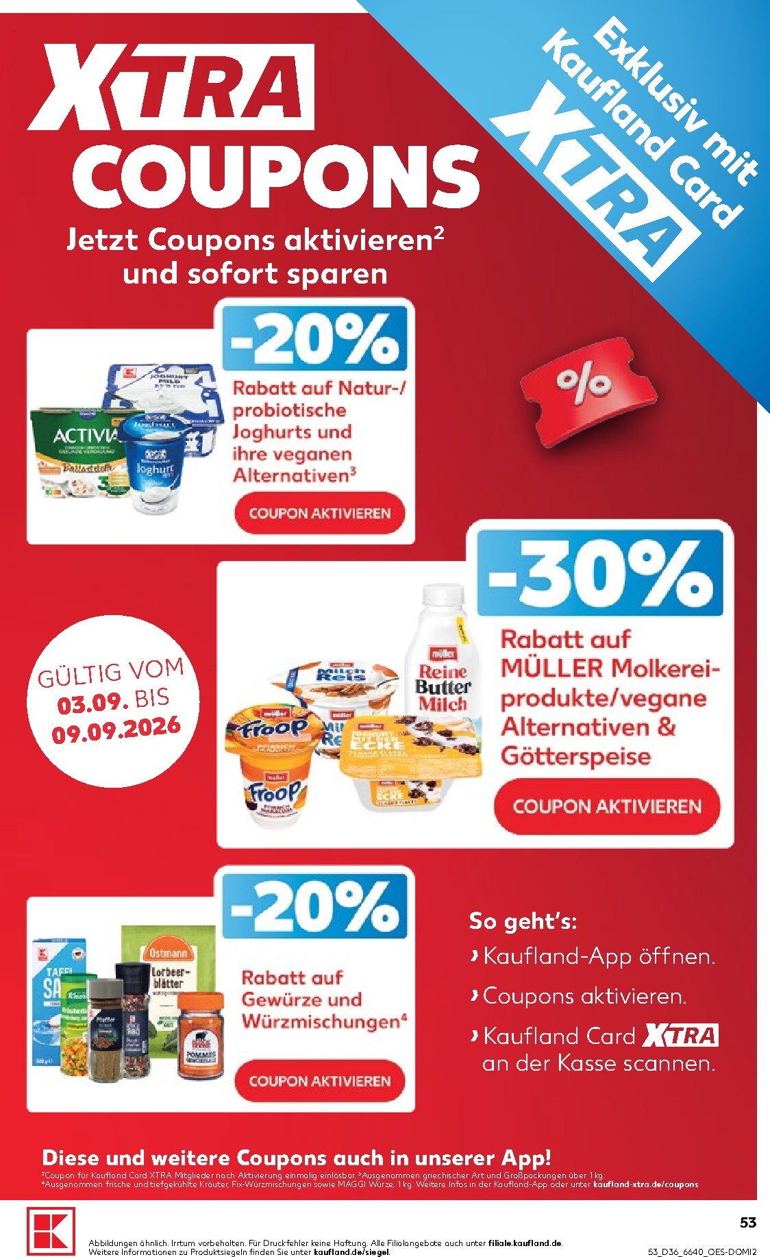 kaufland - Kaufland Prospekt nächste Woche – von Donnerstag 03.09.2026 bis Mittwoch 09.09.2026 - page: 53