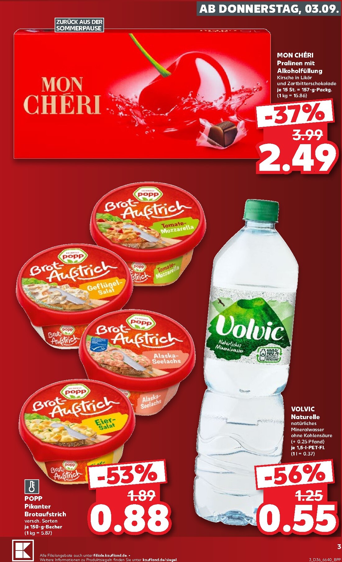 kaufland - Kaufland Prospekt nächste Woche – von Donnerstag 03.09.2026 bis Mittwoch 09.09.2026 - page: 3