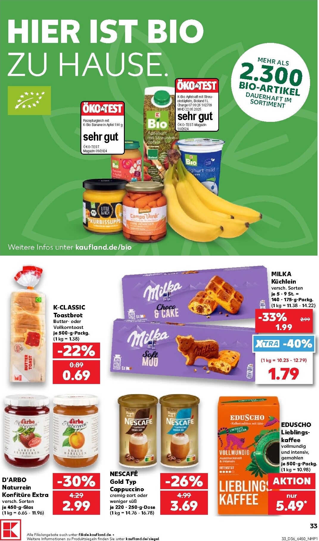 kaufland - Kaufland Prospekt nächste Woche – von Donnerstag 03.09.2026 bis Mittwoch 09.09.2026 - page: 33