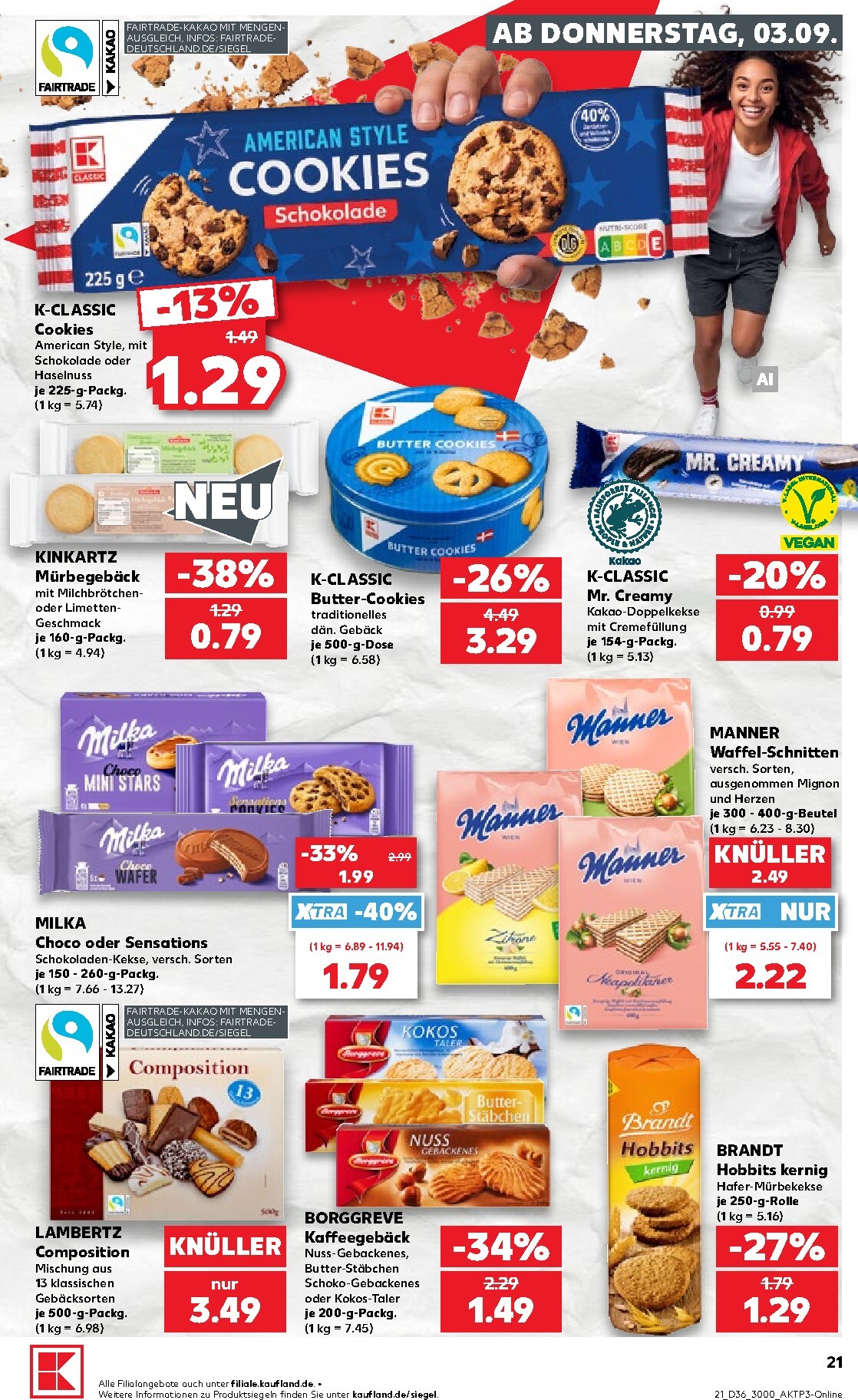 kaufland - Kaufland Prospekt nächste Woche – von Donnerstag 03.09.2026 bis Mittwoch 09.09.2026 - page: 21
