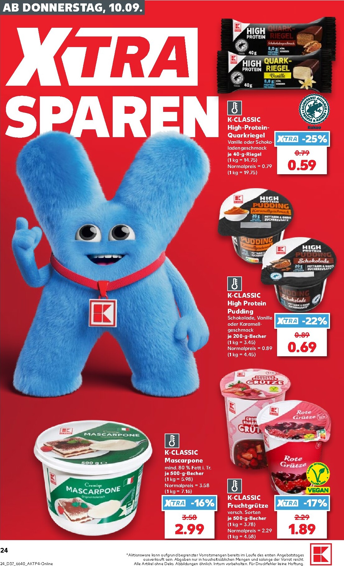 kaufland - Kaufland Prospekt nächste Woche – von Donnerstag 10.09.2026 bis Mittwoch 16.09.2026 - page: 24