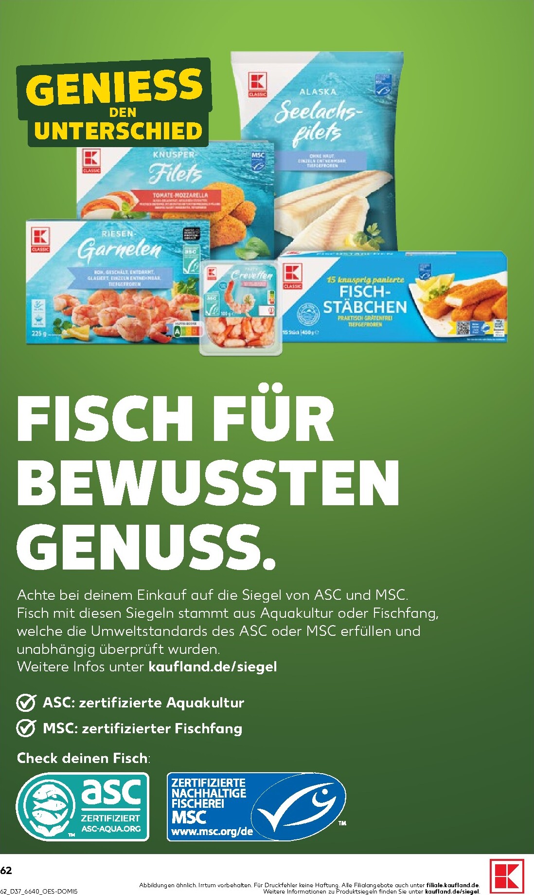 kaufland - Kaufland Prospekt nächste Woche – von Donnerstag 10.09.2026 bis Mittwoch 16.09.2026 - page: 62