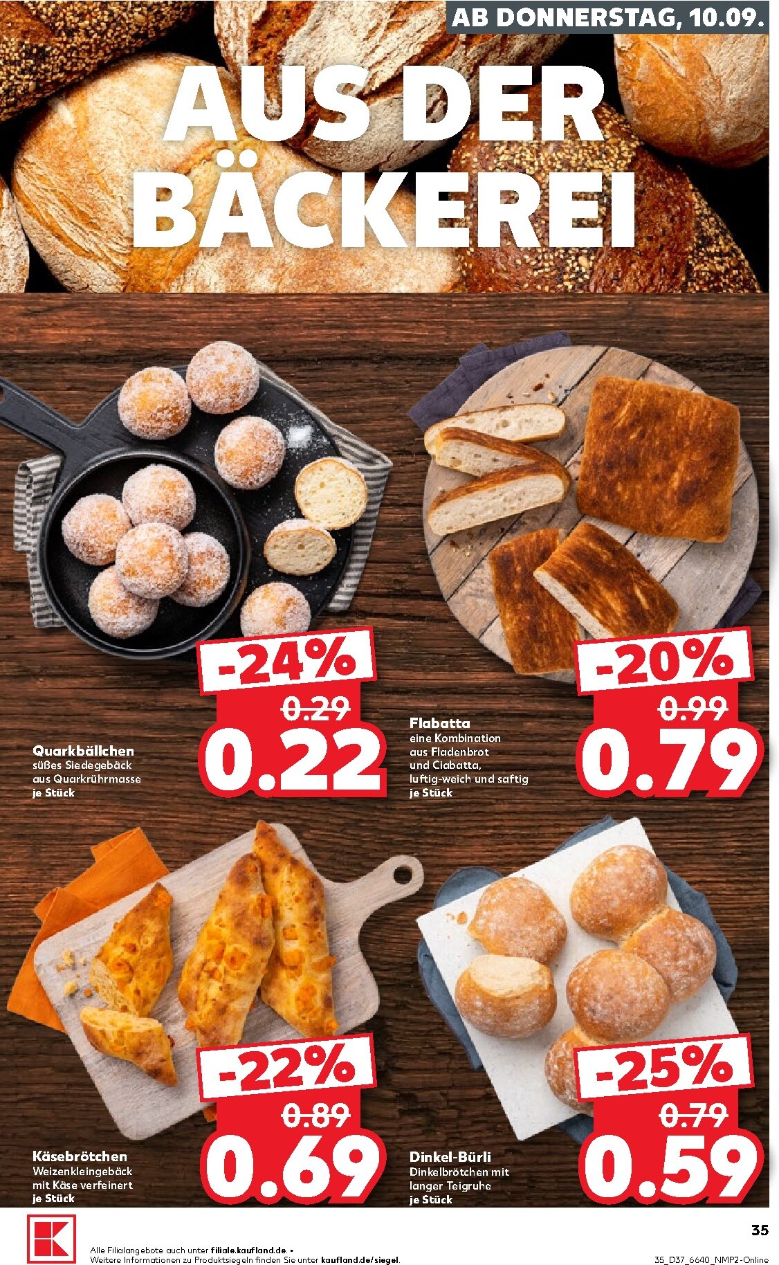 kaufland - Kaufland Prospekt nächste Woche – von Donnerstag 10.09.2026 bis Mittwoch 16.09.2026 - page: 35