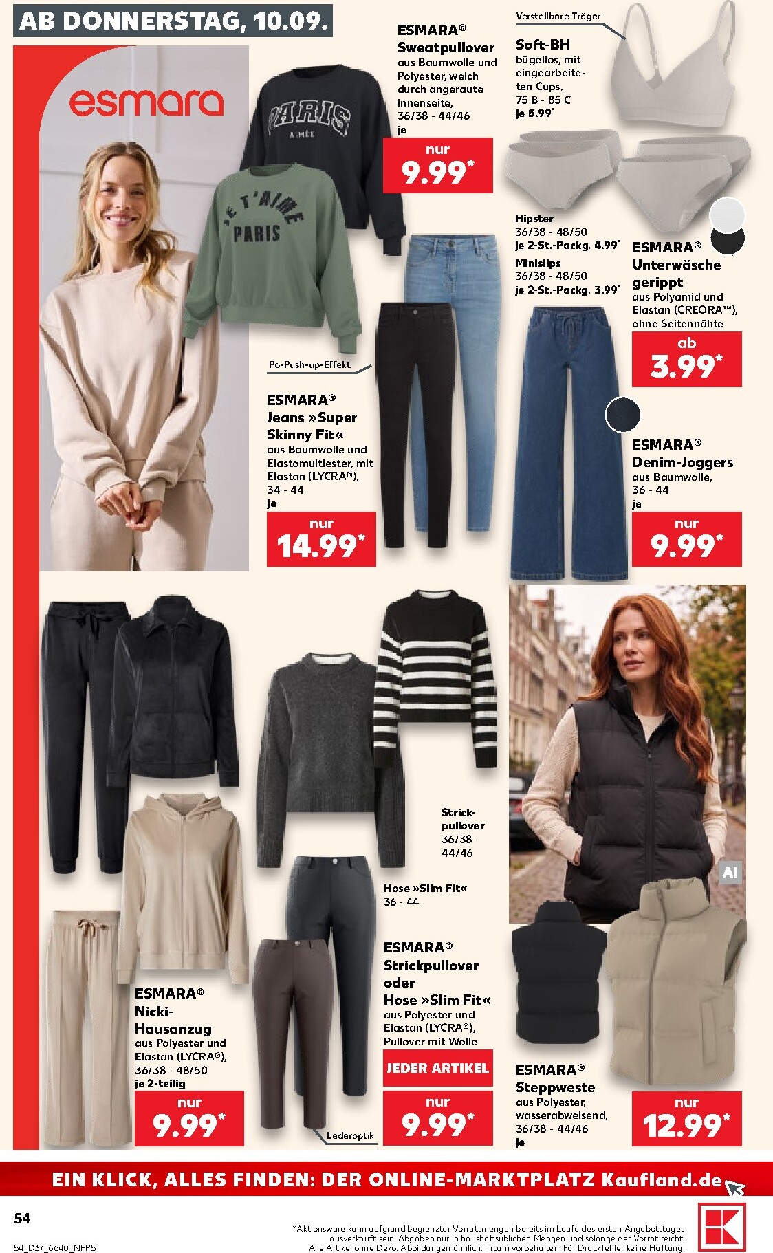kaufland - Kaufland Prospekt nächste Woche – von Donnerstag 10.09.2026 bis Mittwoch 16.09.2026 - page: 54