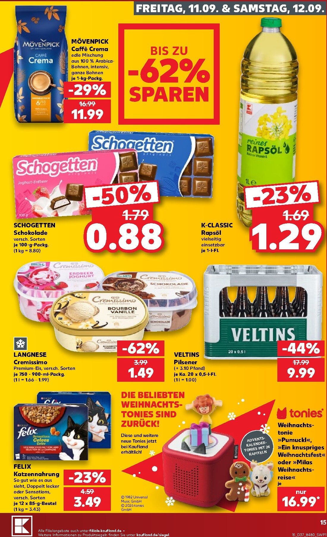 kaufland - Kaufland Prospekt nächste Woche – von Donnerstag 10.09.2026 bis Mittwoch 16.09.2026 - page: 15