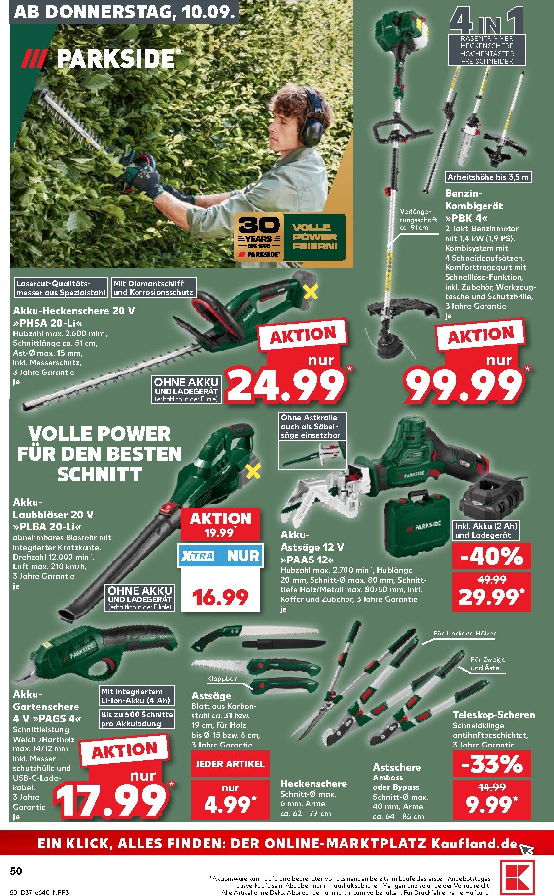 kaufland - Kaufland Prospekt nächste Woche – von Donnerstag 10.09.2026 bis Mittwoch 16.09.2026 - page: 50