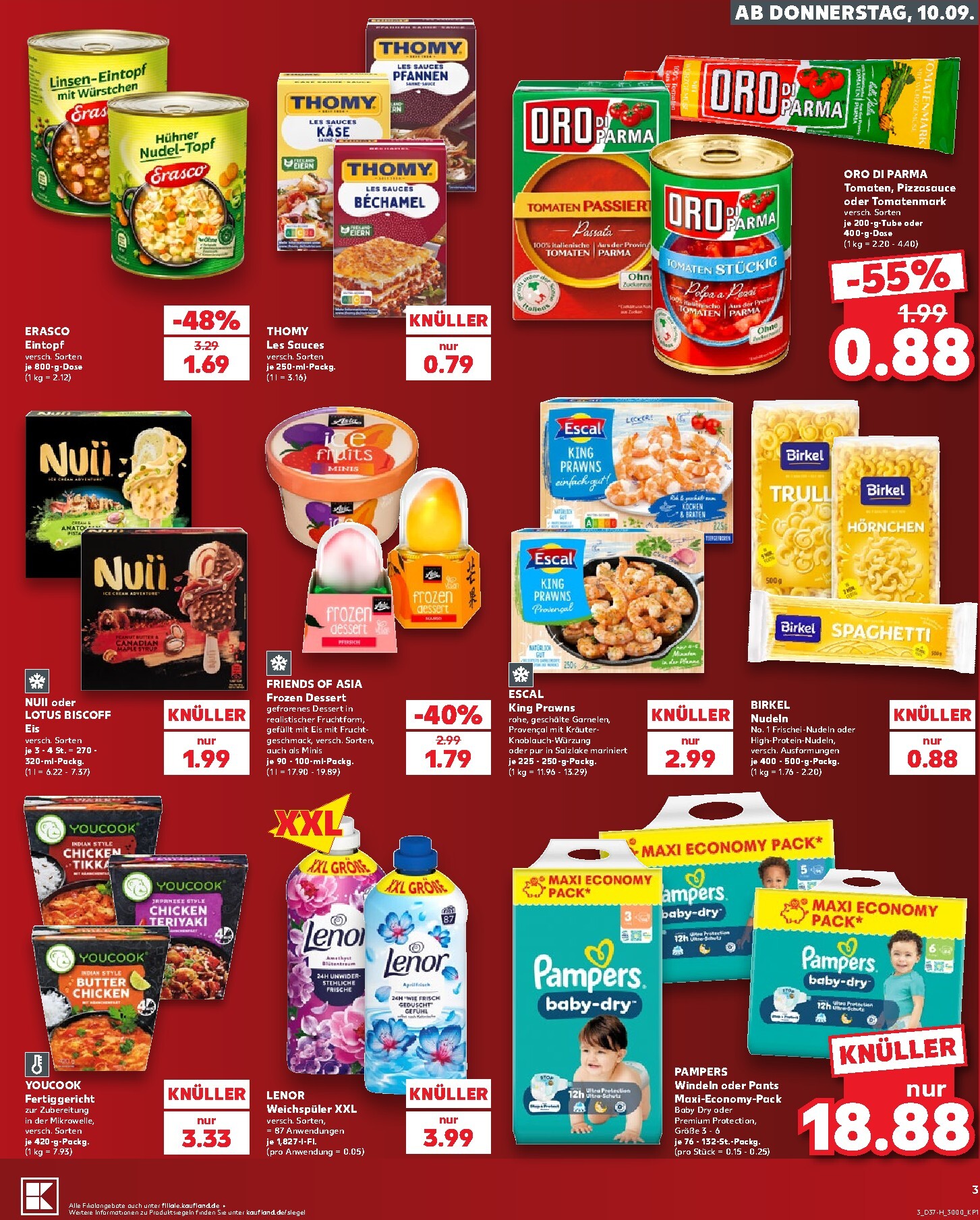 kaufland - Kaufland - Neckarsulm Prospekt nächste Woche – von Donnerstag 10.09.2026 bis Mittwoch 16.09.2026 - page: 3