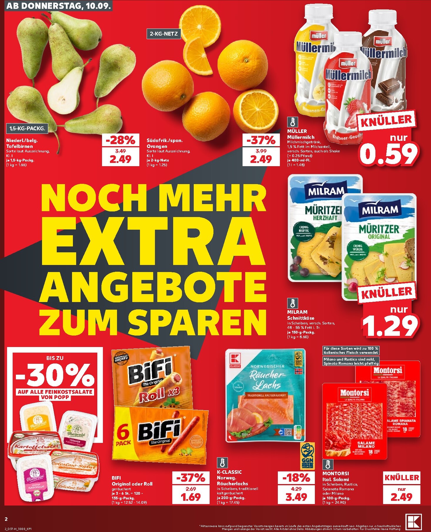 kaufland - Kaufland - Neckarsulm Prospekt nächste Woche – von Donnerstag 10.09.2026 bis Mittwoch 16.09.2026 - page: 2