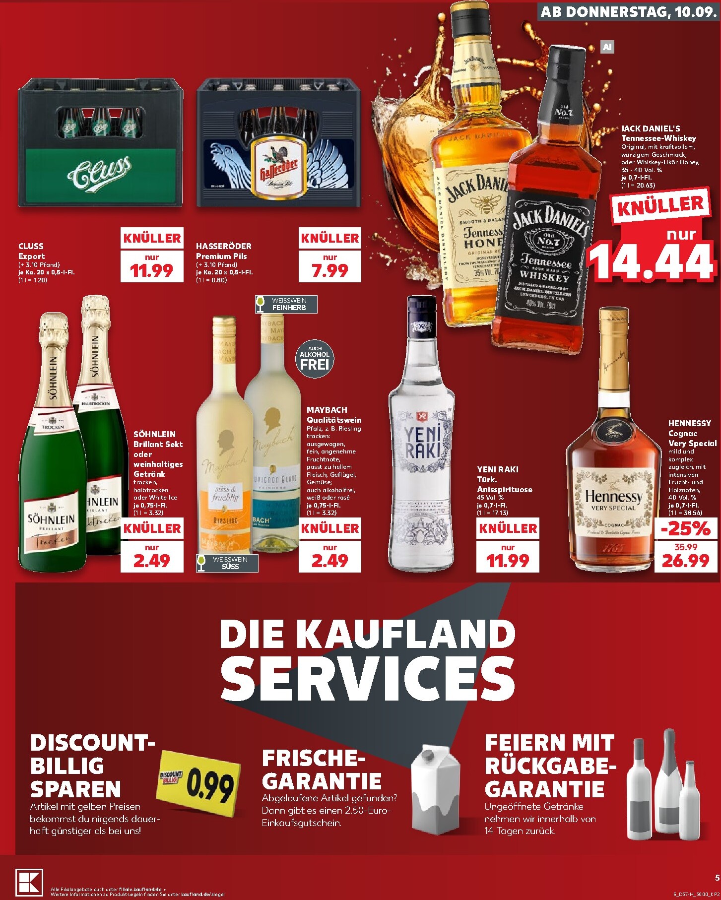 kaufland - Kaufland - Neckarsulm Prospekt nächste Woche – von Donnerstag 10.09.2026 bis Mittwoch 16.09.2026 - page: 5