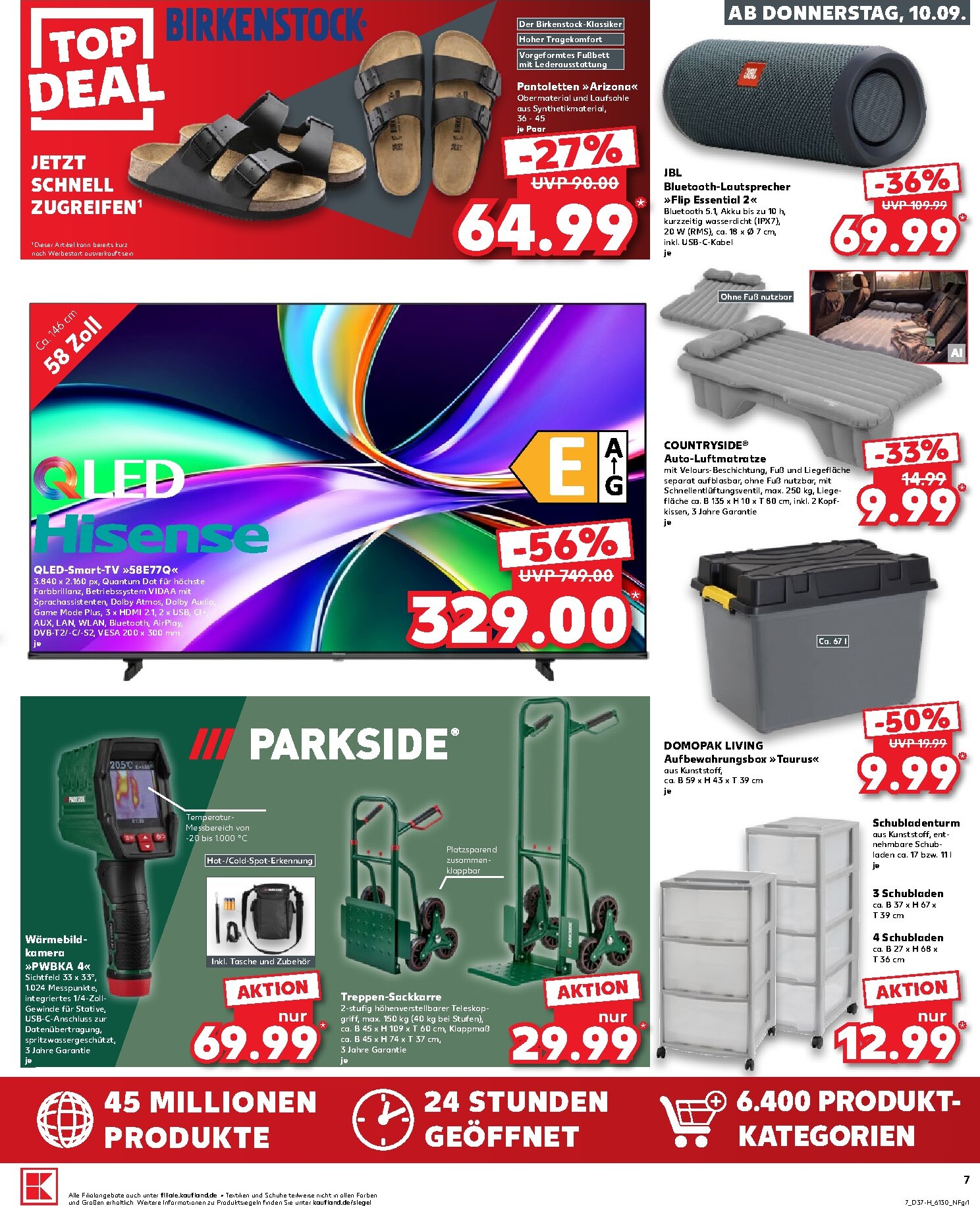 kaufland - Kaufland - Neckarsulm Prospekt nächste Woche – von Donnerstag 10.09.2026 bis Mittwoch 16.09.2026 - page: 7
