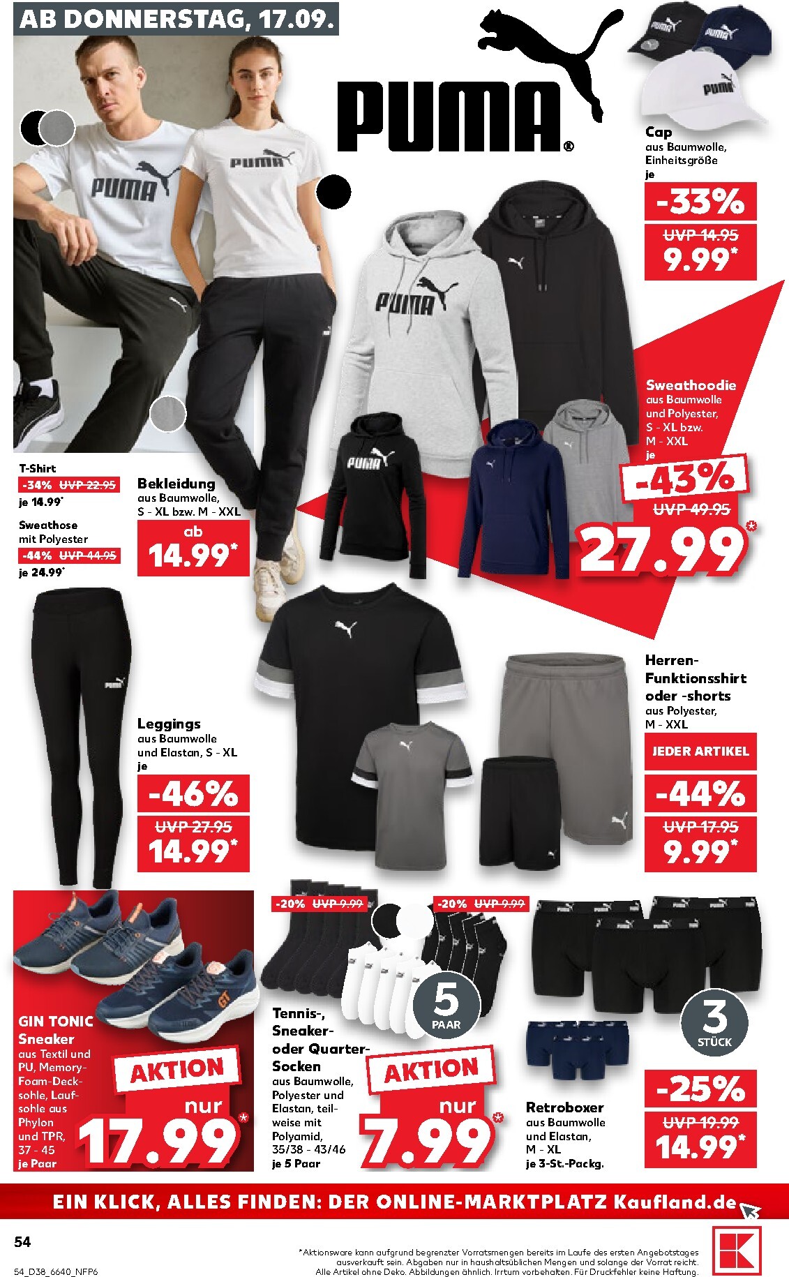 kaufland - Kaufland Prospekt nächste Woche – von Donnerstag 17.09.2026 bis Mittwoch 23.09.2026 - page: 54