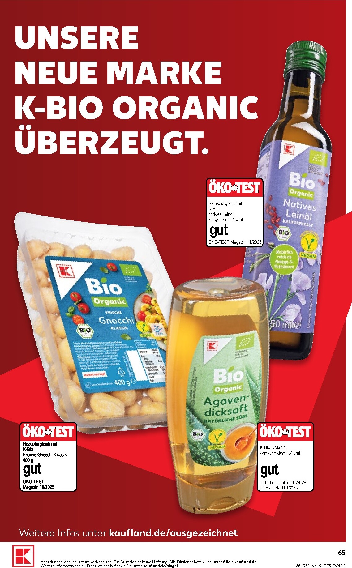 kaufland - Kaufland Prospekt nächste Woche – von Donnerstag 17.09.2026 bis Mittwoch 23.09.2026 - page: 65