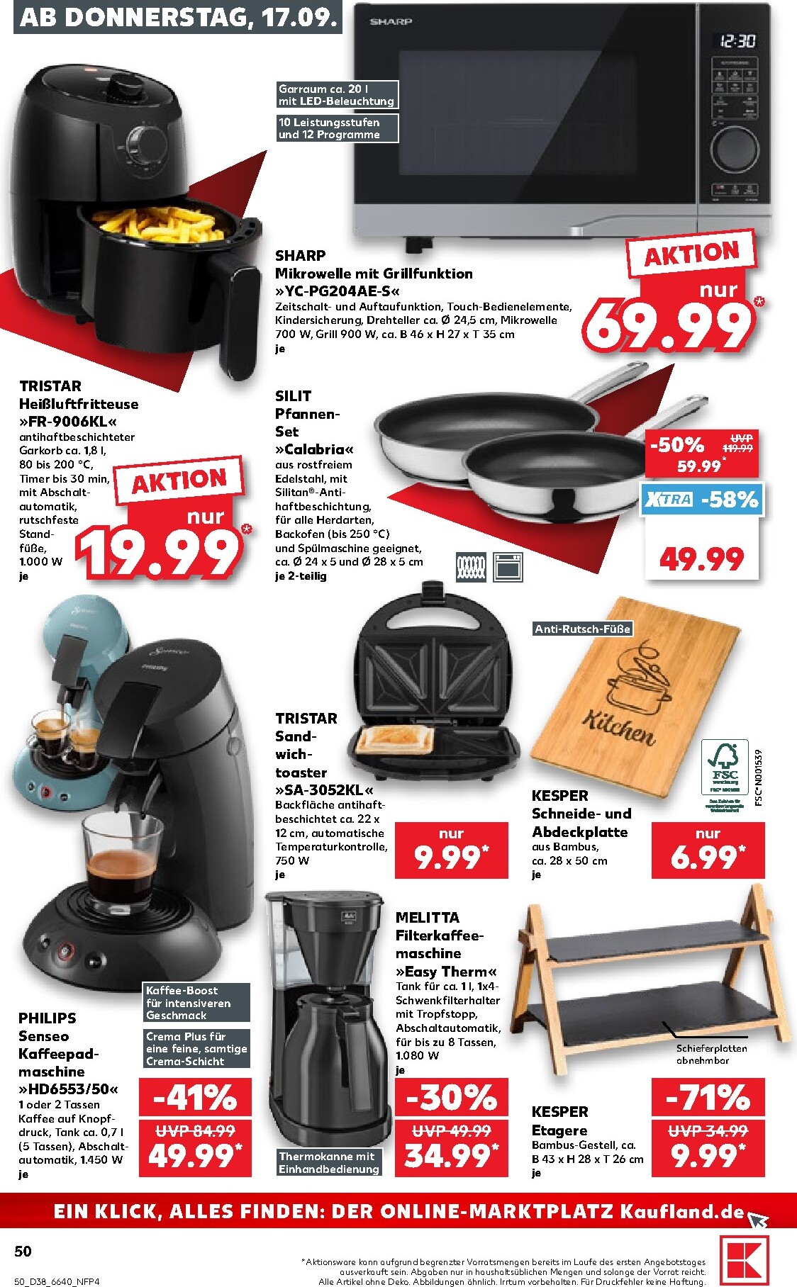 kaufland - Kaufland Prospekt nächste Woche – von Donnerstag 17.09.2026 bis Mittwoch 23.09.2026 - page: 50