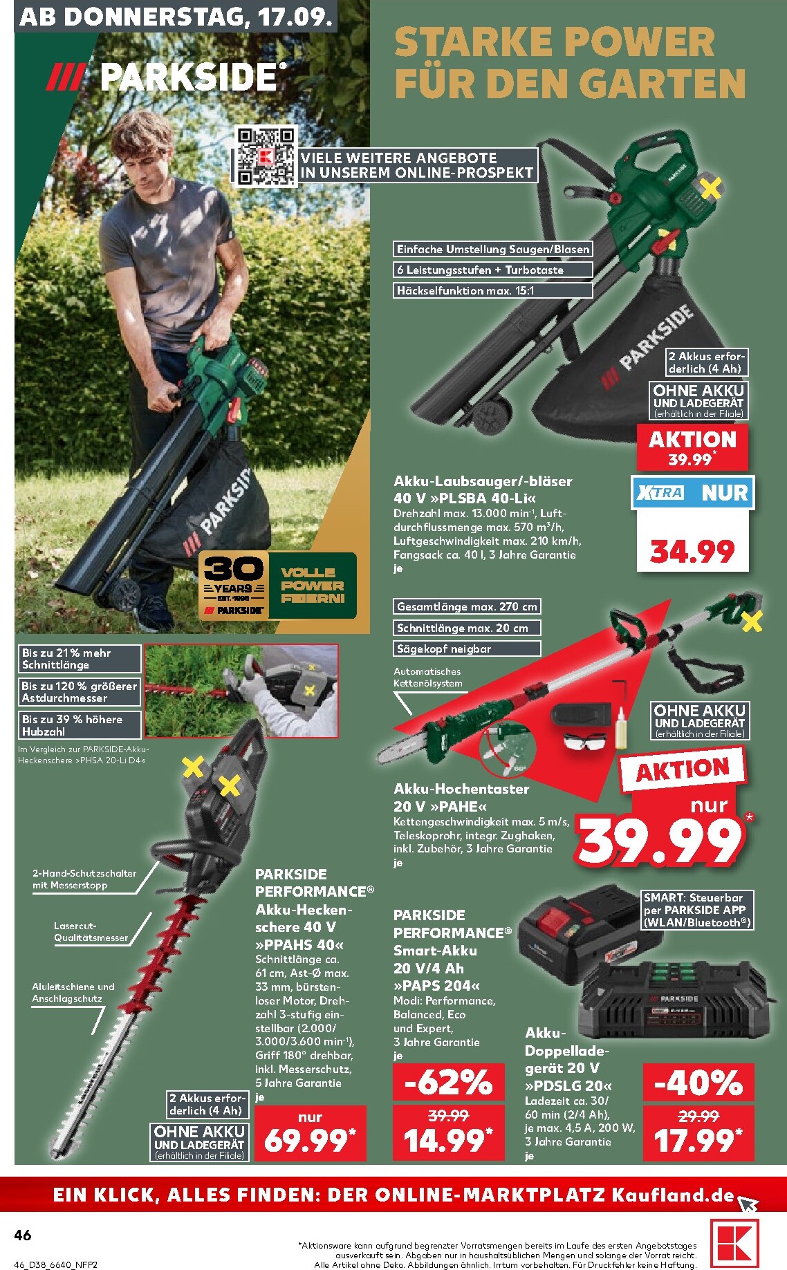 kaufland - Kaufland Prospekt nächste Woche – von Donnerstag 17.09.2026 bis Mittwoch 23.09.2026 - page: 46