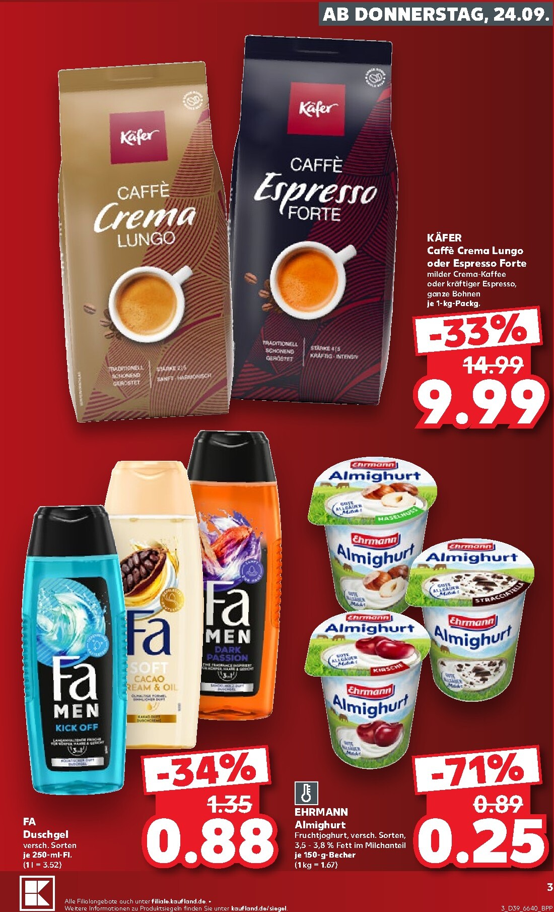 kaufland - Kaufland Prospekt nächste Woche – von Donnerstag 24.09.2026 bis Mittwoch 30.09.2026 - page: 3