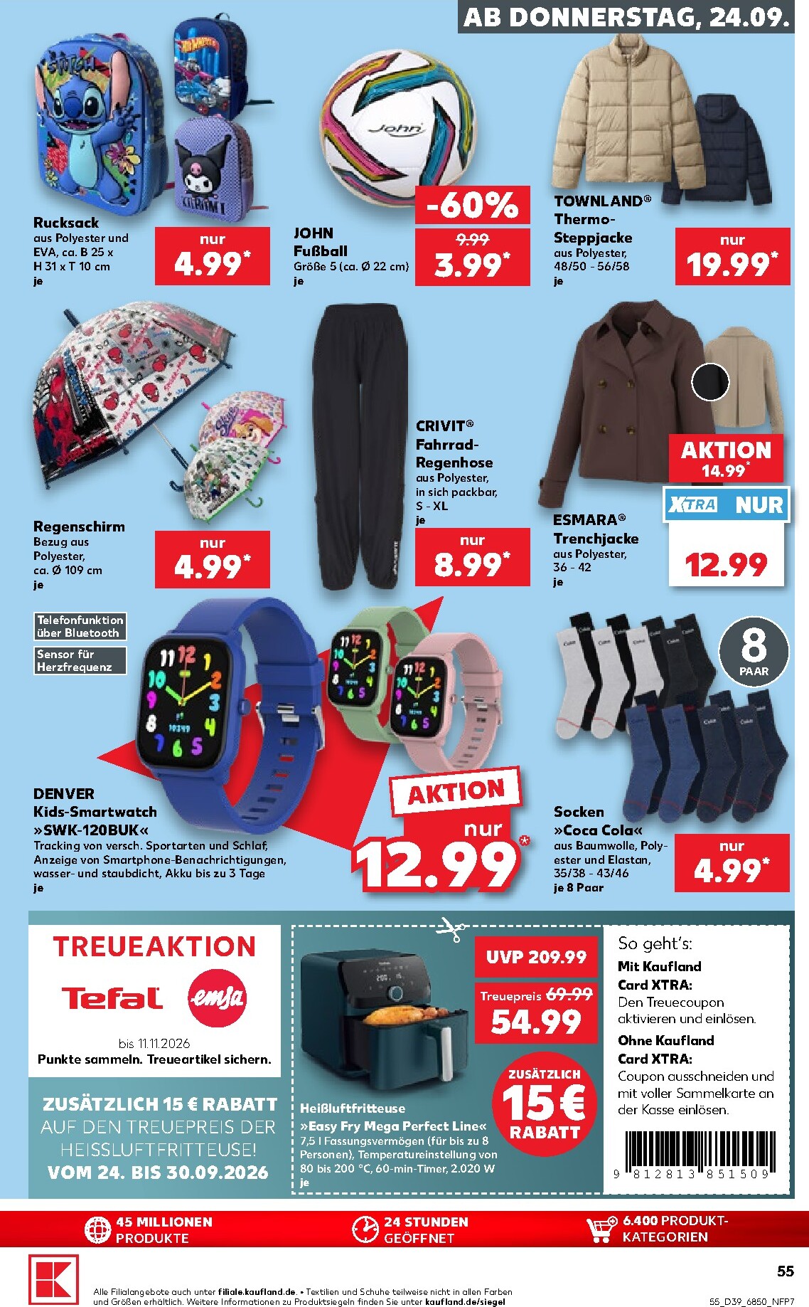kaufland - Kaufland Prospekt nächste Woche – von Donnerstag 24.09.2026 bis Mittwoch 30.09.2026 - page: 55