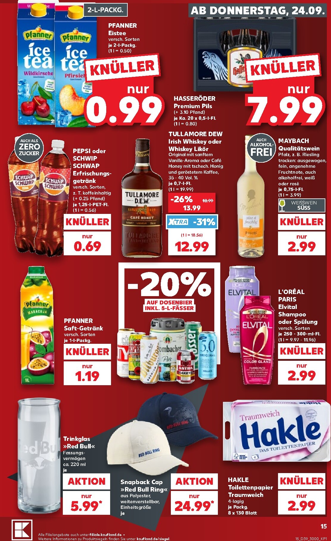 kaufland - Kaufland Prospekt nächste Woche – von Donnerstag 24.09.2026 bis Mittwoch 30.09.2026 - page: 15