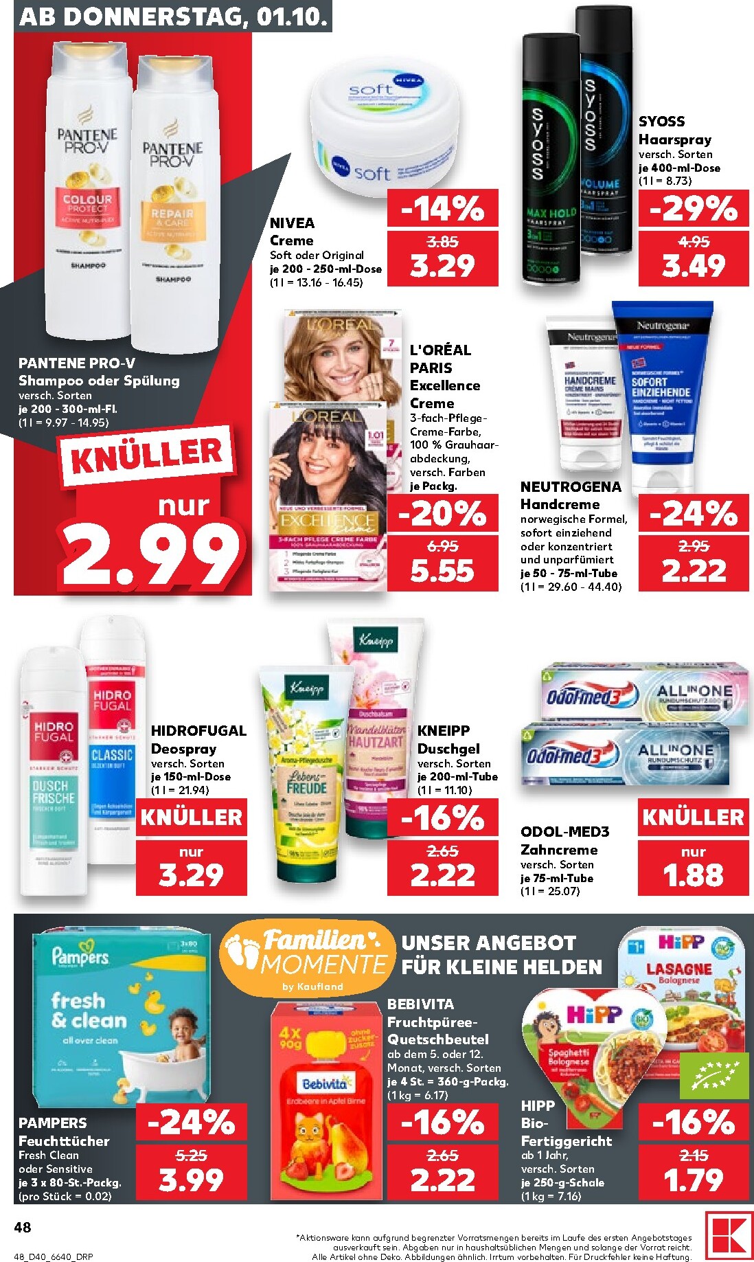kaufland - Kaufland Prospekt nächste Woche – von Donnerstag 01.10.2026 bis Mittwoch 07.10.2026 - page: 48