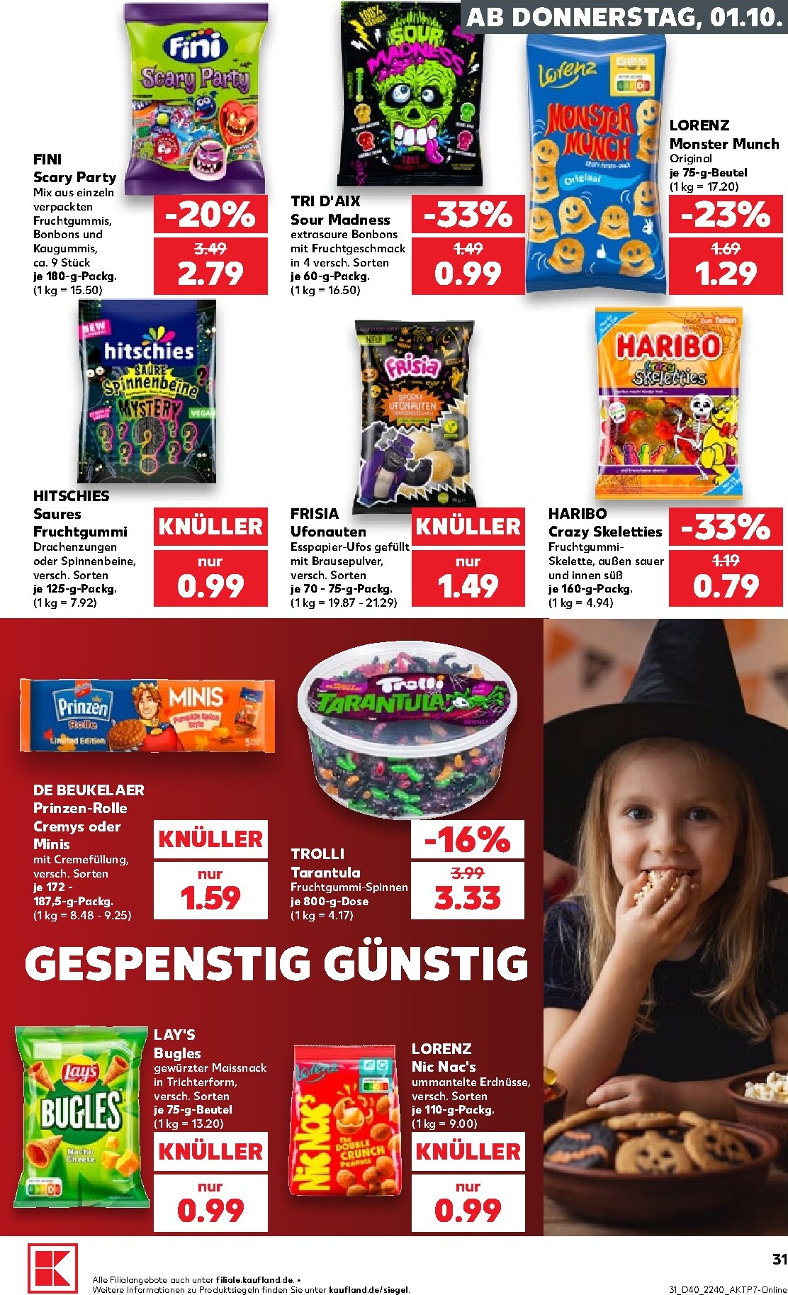 kaufland - Kaufland Prospekt nächste Woche – von Donnerstag 01.10.2026 bis Mittwoch 07.10.2026 - page: 31