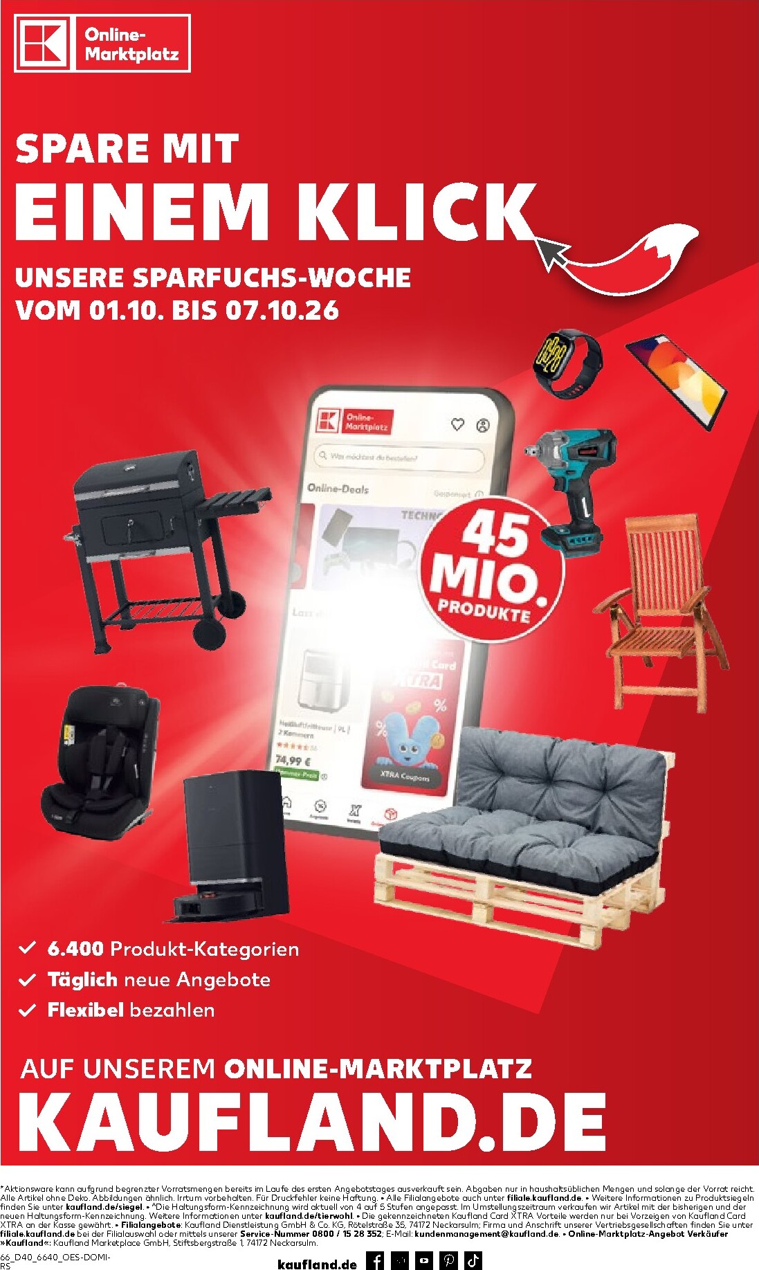 kaufland - Kaufland Prospekt nächste Woche – von Donnerstag 01.10.2026 bis Mittwoch 07.10.2026 - page: 66
