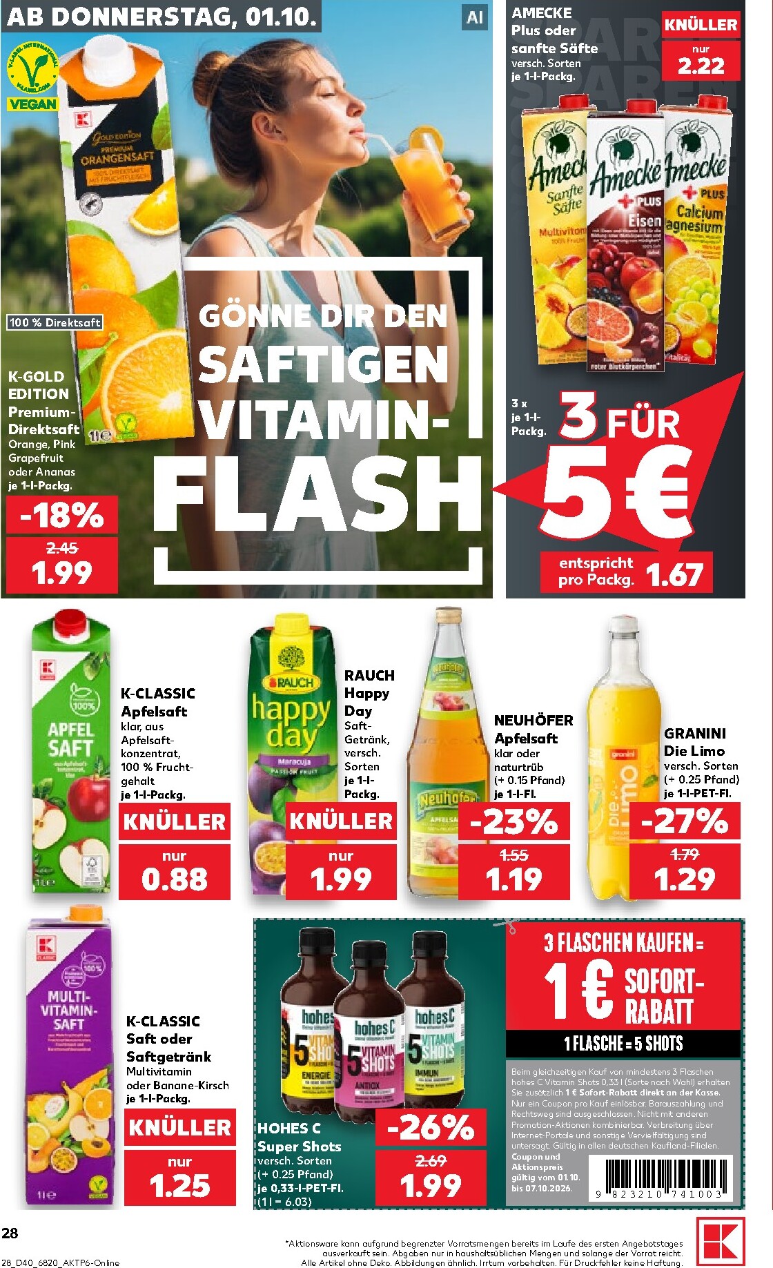 kaufland - Kaufland Prospekt nächste Woche – von Donnerstag 01.10.2026 bis Mittwoch 07.10.2026 - page: 28