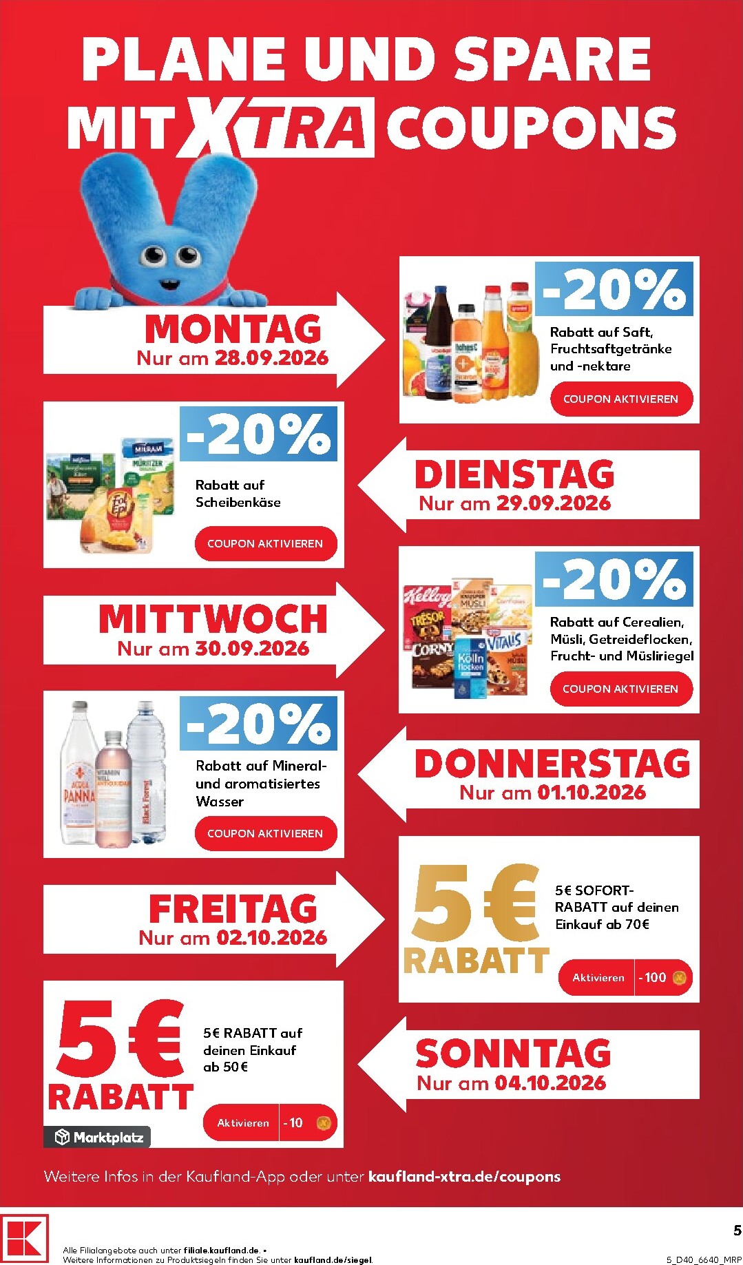 kaufland - Kaufland Prospekt nächste Woche – von Donnerstag 01.10.2026 bis Mittwoch 07.10.2026 - page: 5