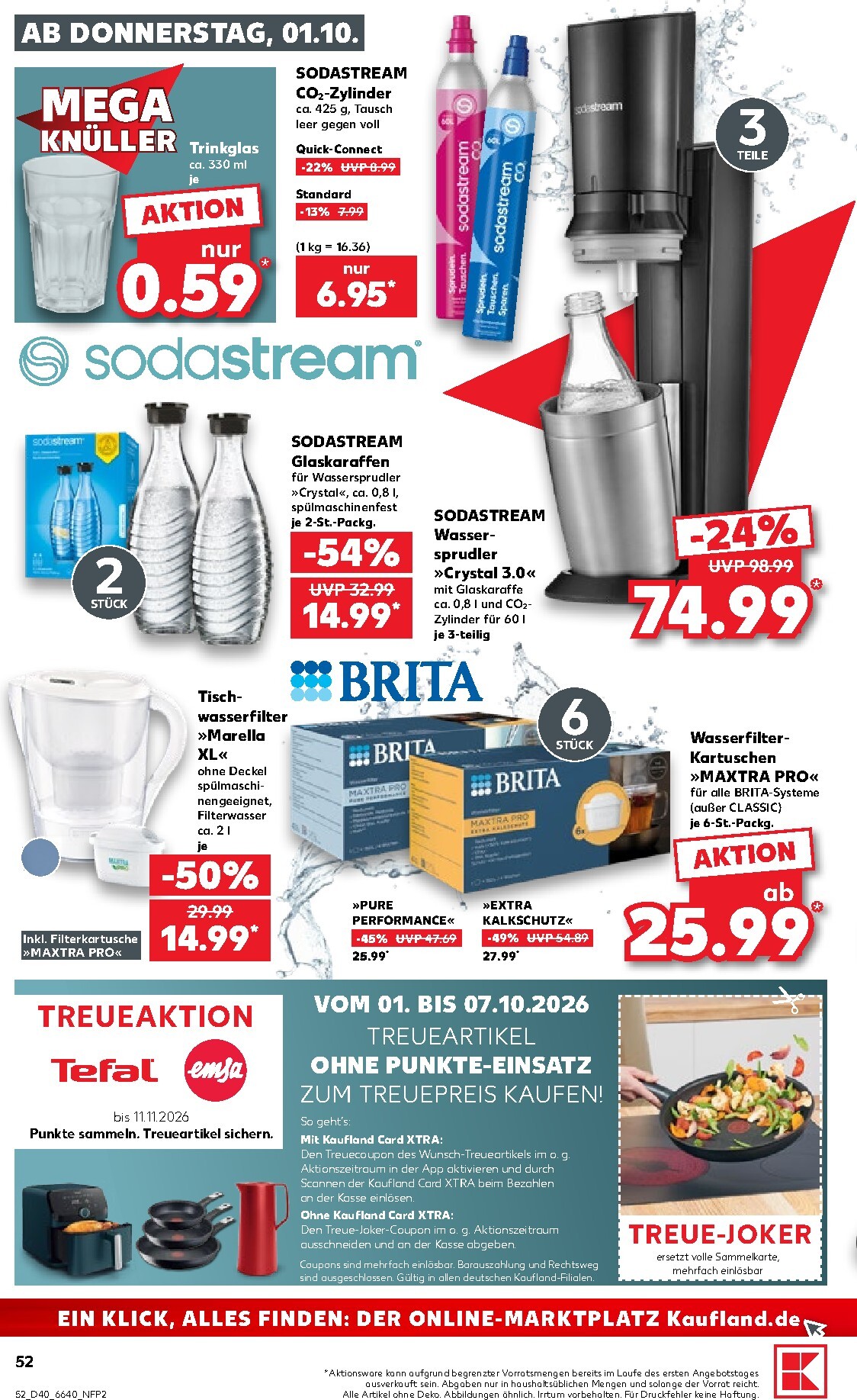 kaufland - Kaufland Prospekt nächste Woche – von Donnerstag 01.10.2026 bis Mittwoch 07.10.2026 - page: 52