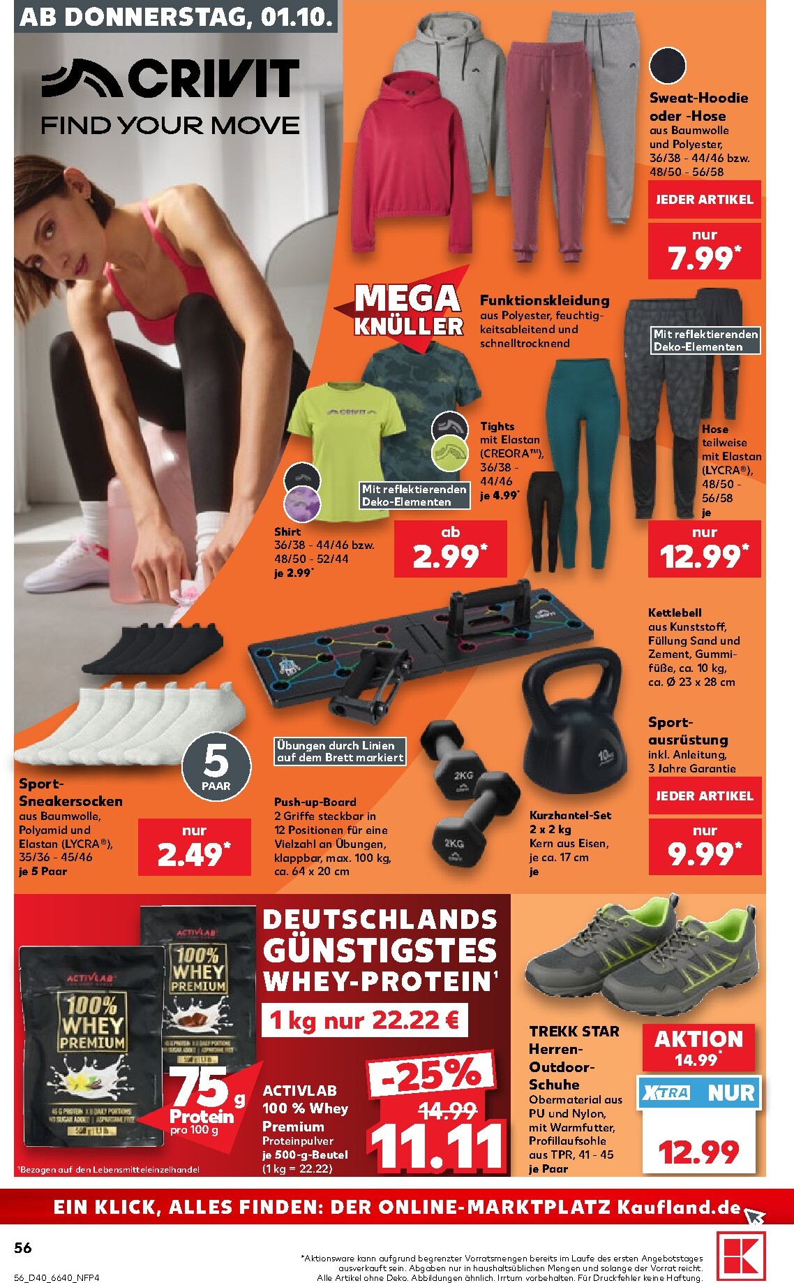 kaufland - Kaufland Prospekt nächste Woche – von Donnerstag 01.10.2026 bis Mittwoch 07.10.2026 - page: 56