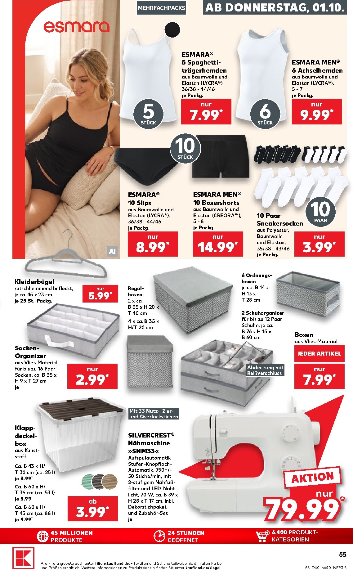 kaufland - Kaufland Prospekt nächste Woche – von Donnerstag 01.10.2026 bis Mittwoch 07.10.2026 - page: 55