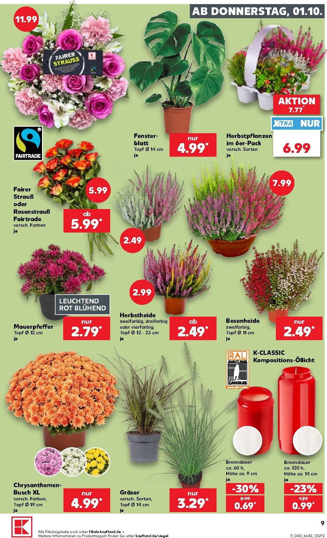 kaufland - Kaufland Prospekt nächste Woche – von Donnerstag 01.10.2026 bis Mittwoch 07.10.2026 - page: 9
