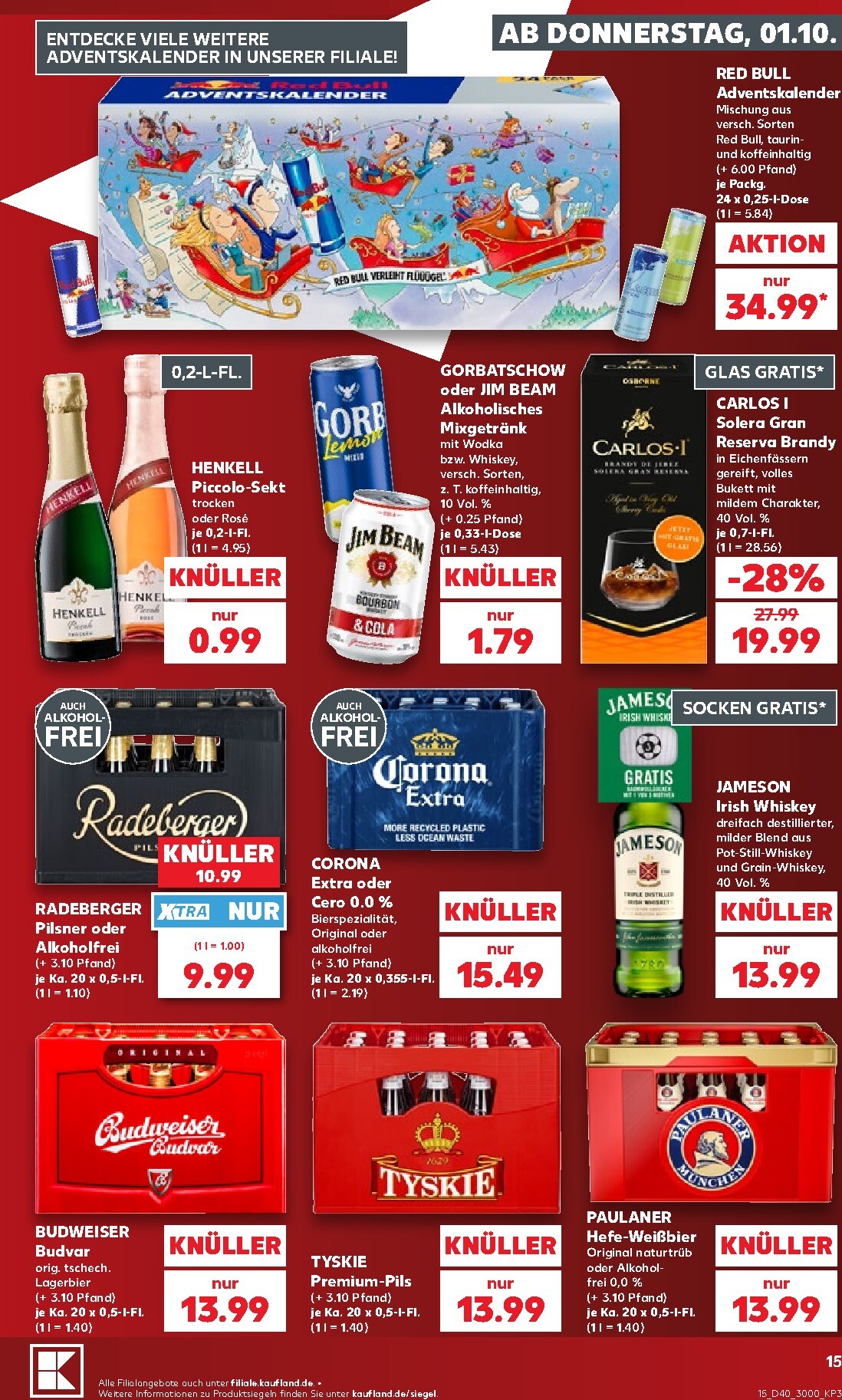 kaufland - Kaufland Prospekt nächste Woche – von Donnerstag 01.10.2026 bis Mittwoch 07.10.2026 - page: 15