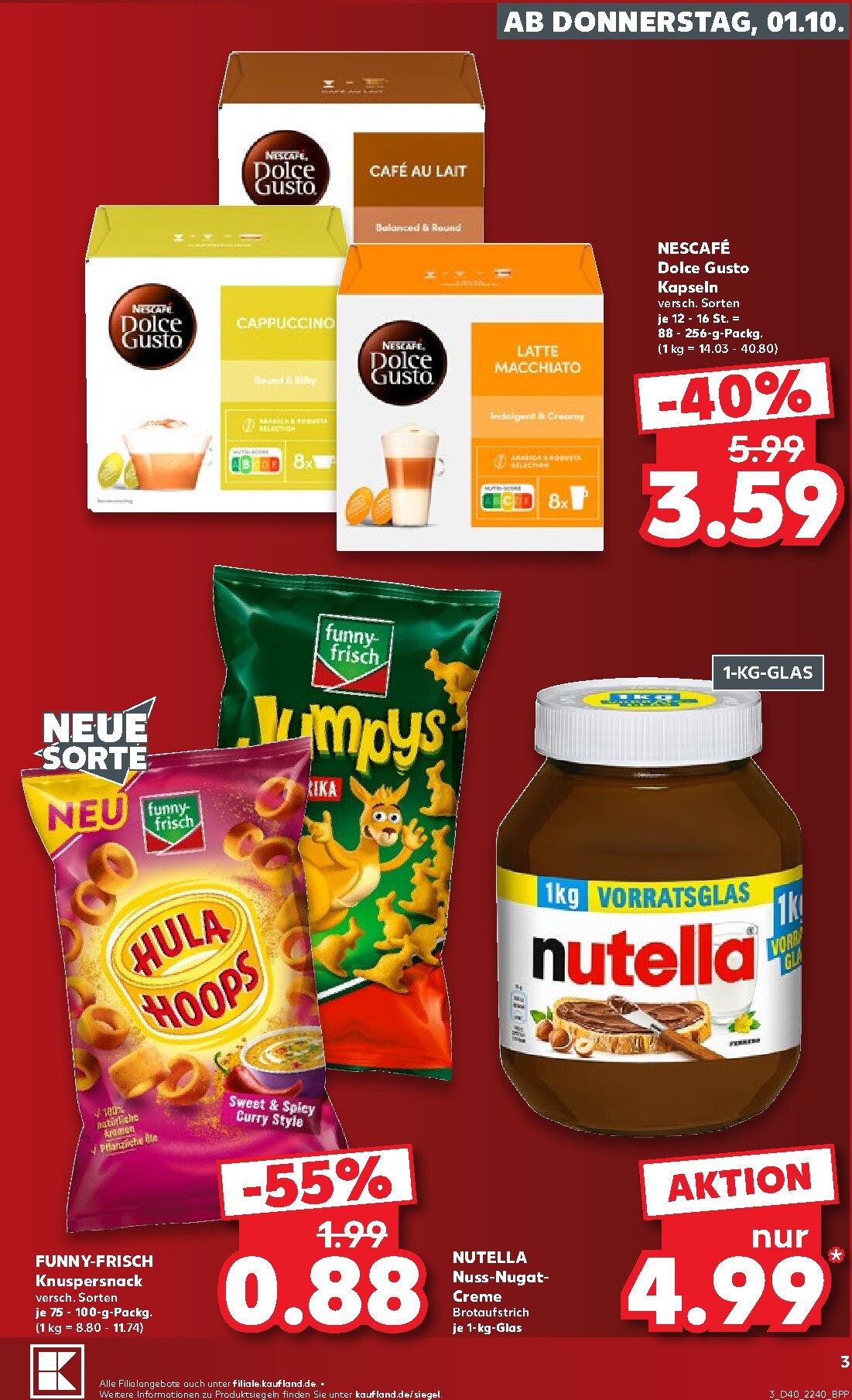 kaufland - Kaufland Prospekt nächste Woche – von Donnerstag 01.10.2026 bis Mittwoch 07.10.2026 - page: 3