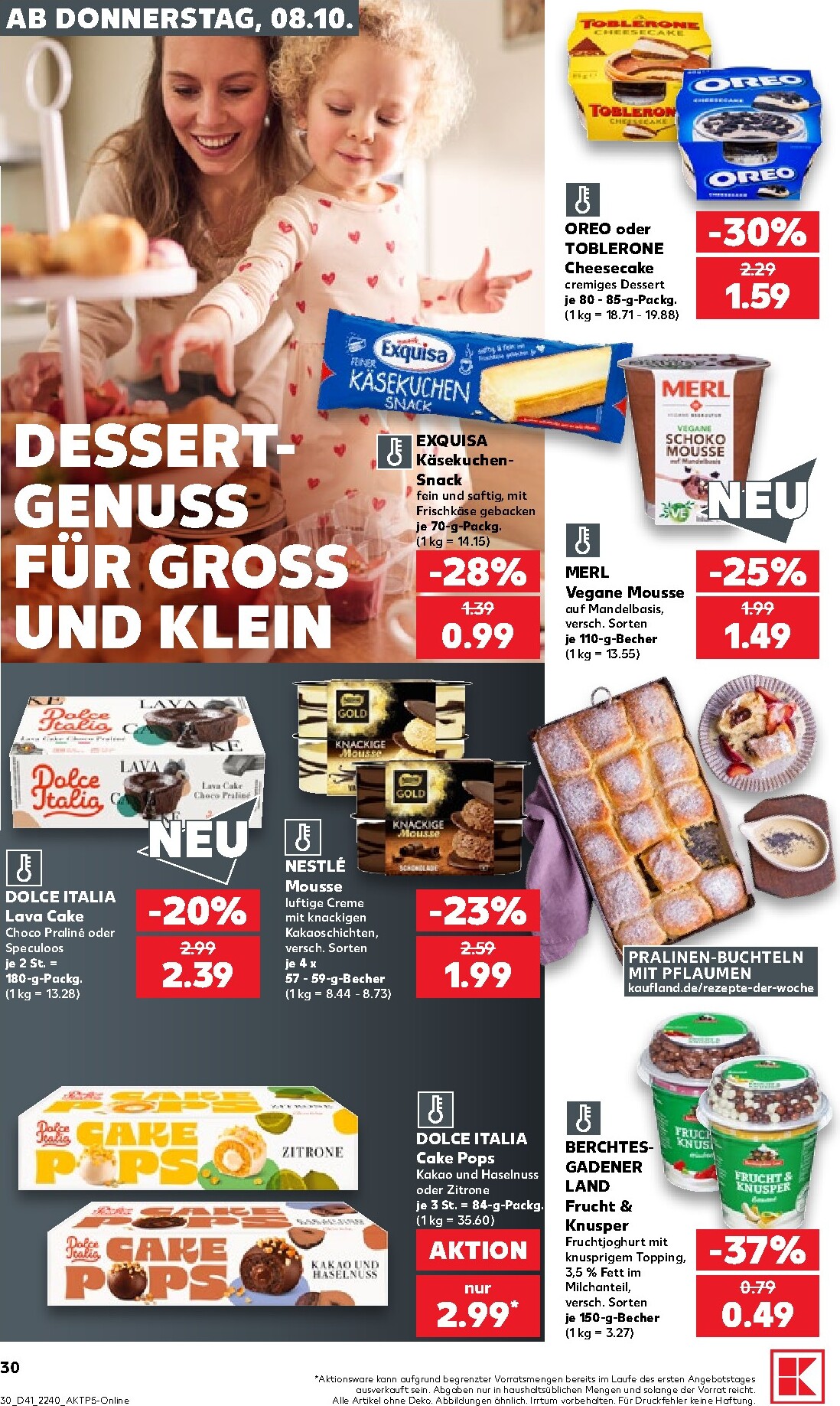 kaufland - Kaufland Prospekt nächste Woche – von Donnerstag 08.10.2026 bis Mittwoch 14.10.2026 - page: 30