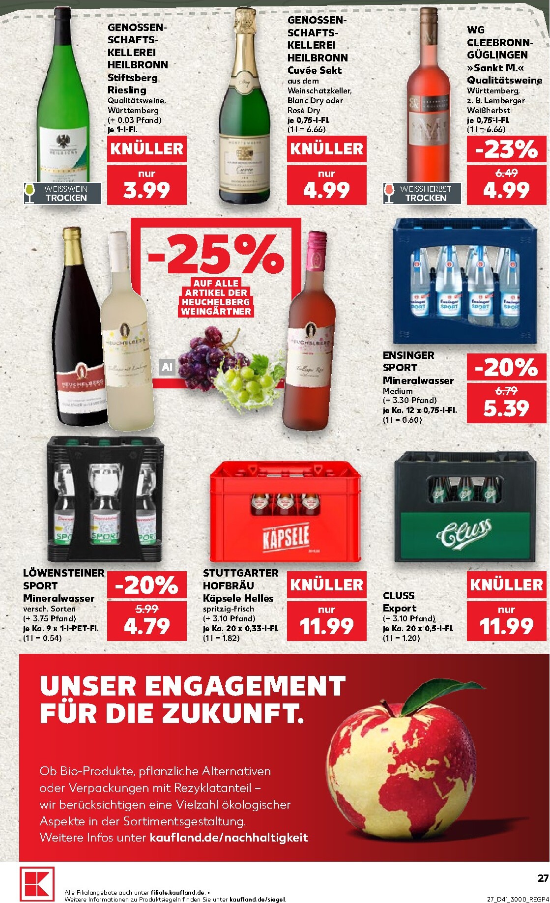 kaufland - Kaufland Prospekt nächste Woche – von Donnerstag 08.10.2026 bis Mittwoch 14.10.2026 - page: 27